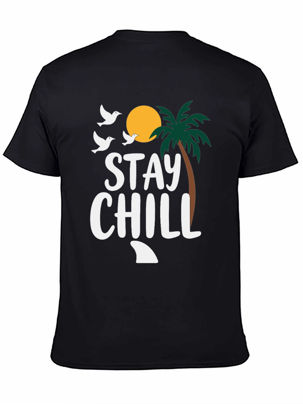 Stay Chill T-Shirt - Relaxed Beach Vibes