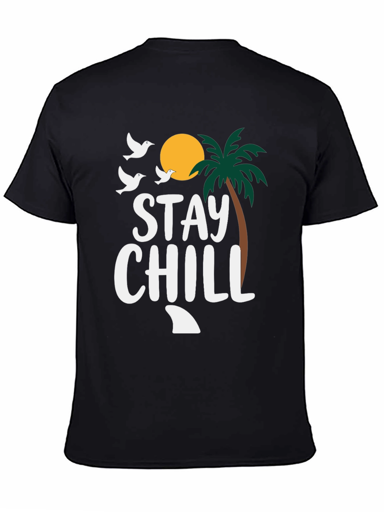 Stay Chill T-Shirt - Relaxed Beach Vibes