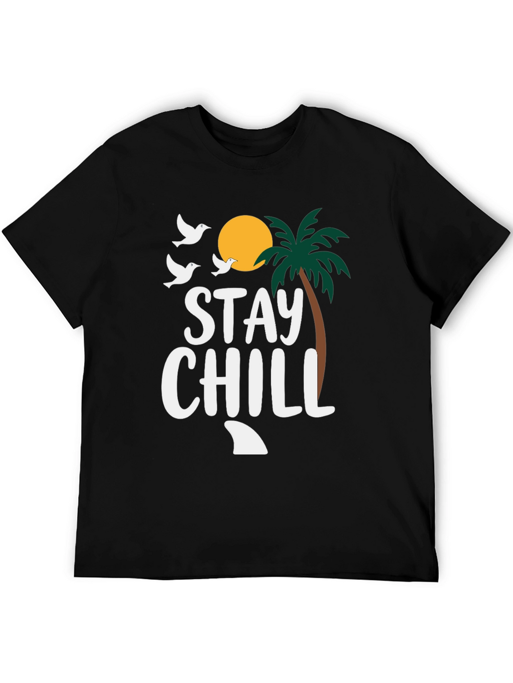 Stay Chill T-Shirt - Relaxed Beach Vibes