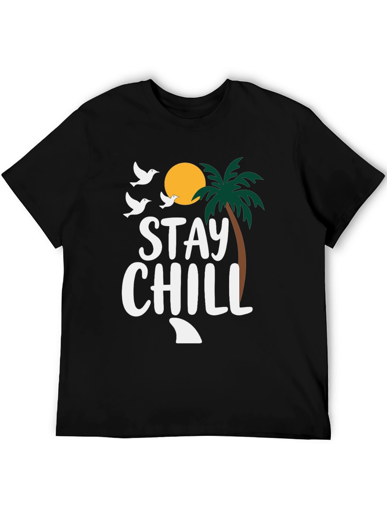Stay Chill T-Shirt - Relaxed Beach Vibes