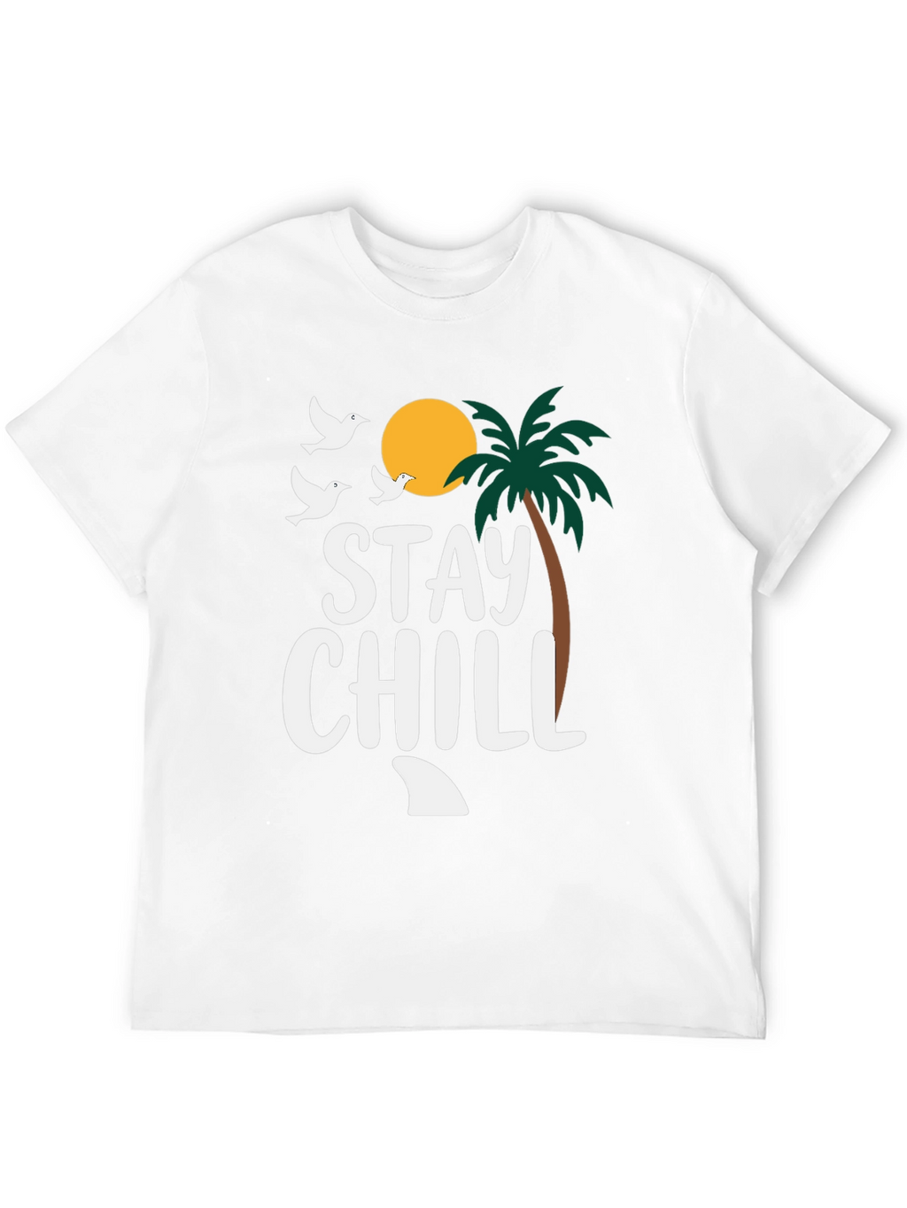 Stay Chill T-Shirt - Relaxed Beach Vibes