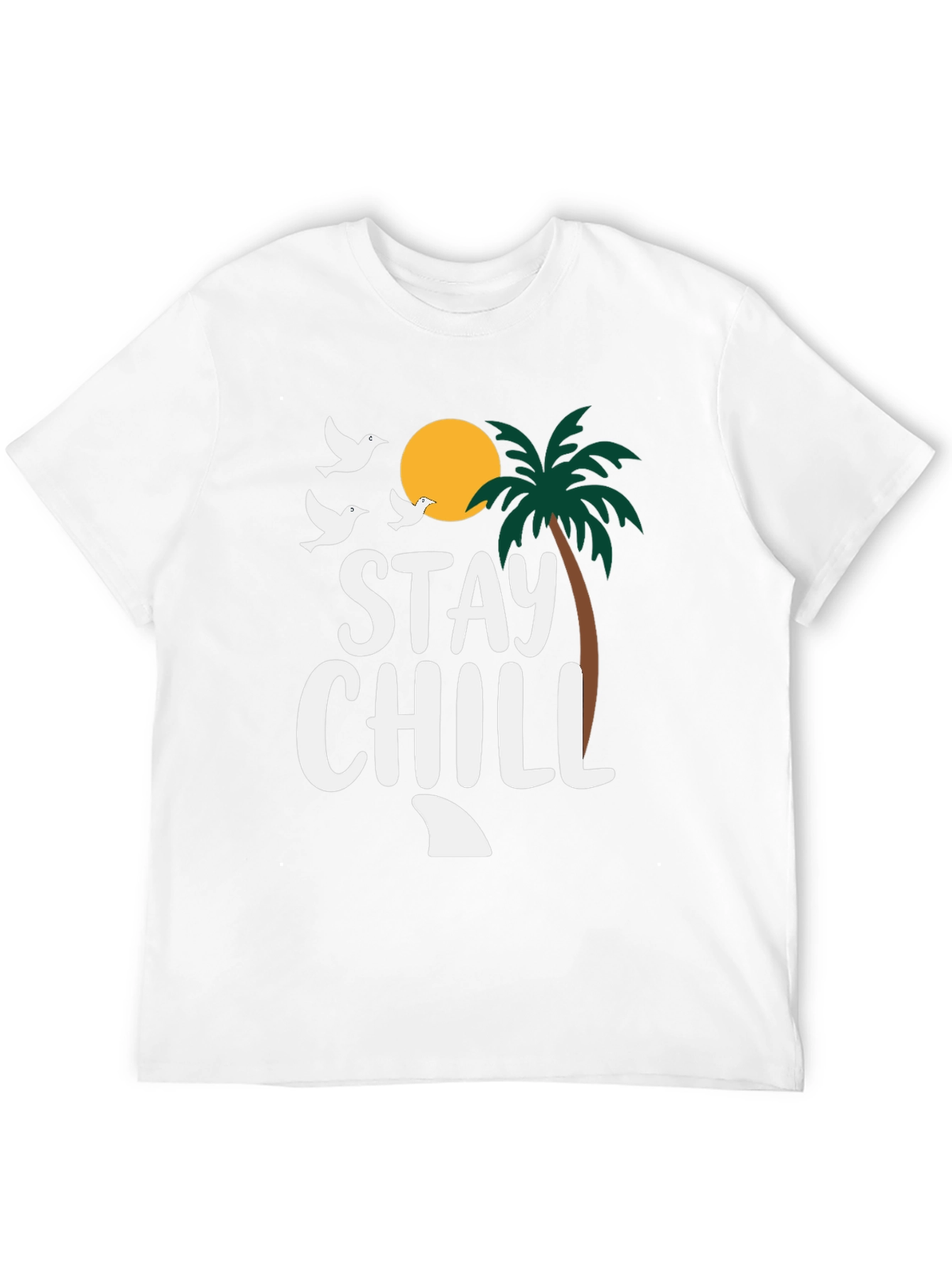 Stay Chill T-Shirt - Relaxed Beach Vibes
