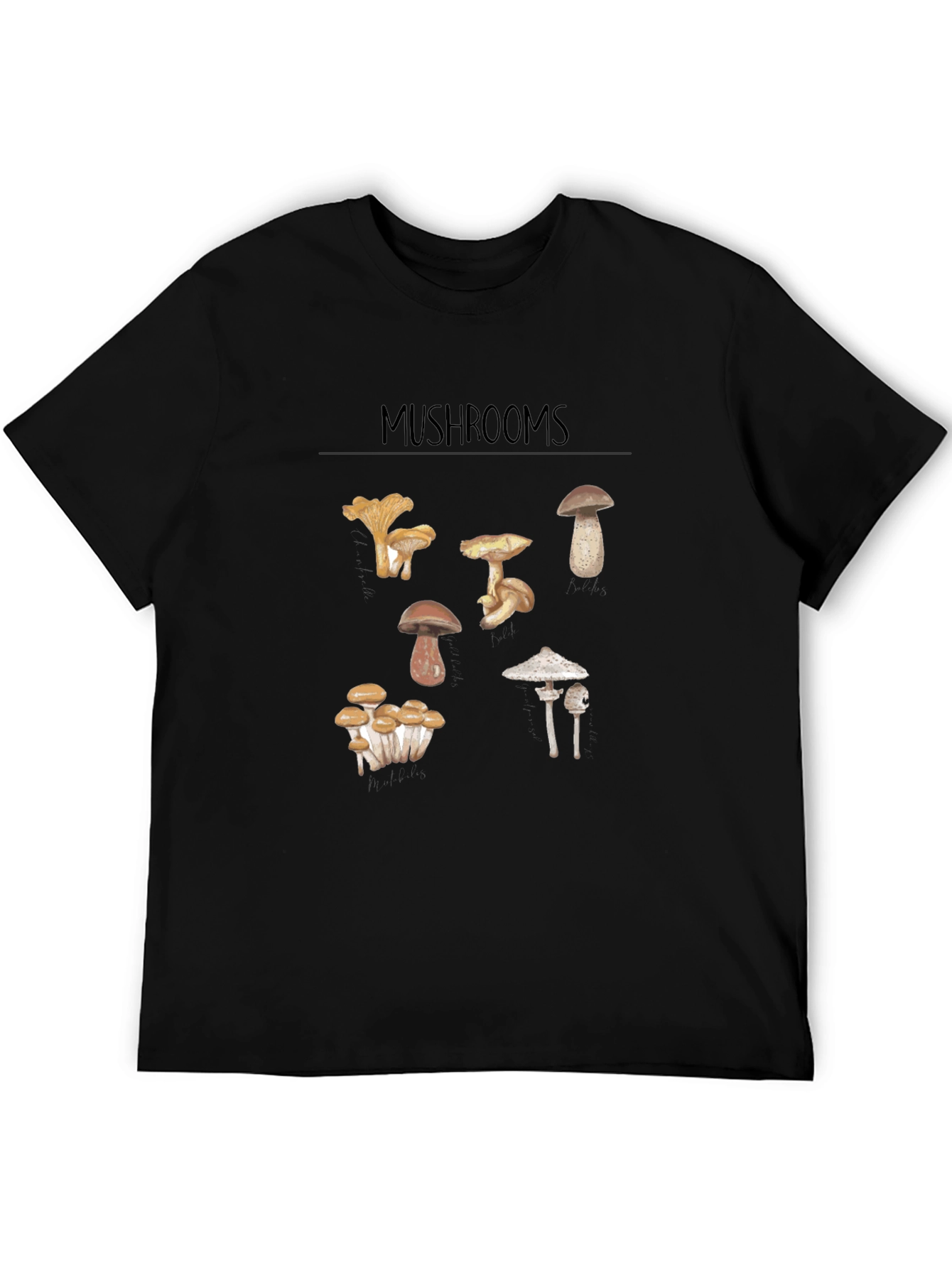 Mushroom T-Shirt - Nature Inspired Graphic Tee