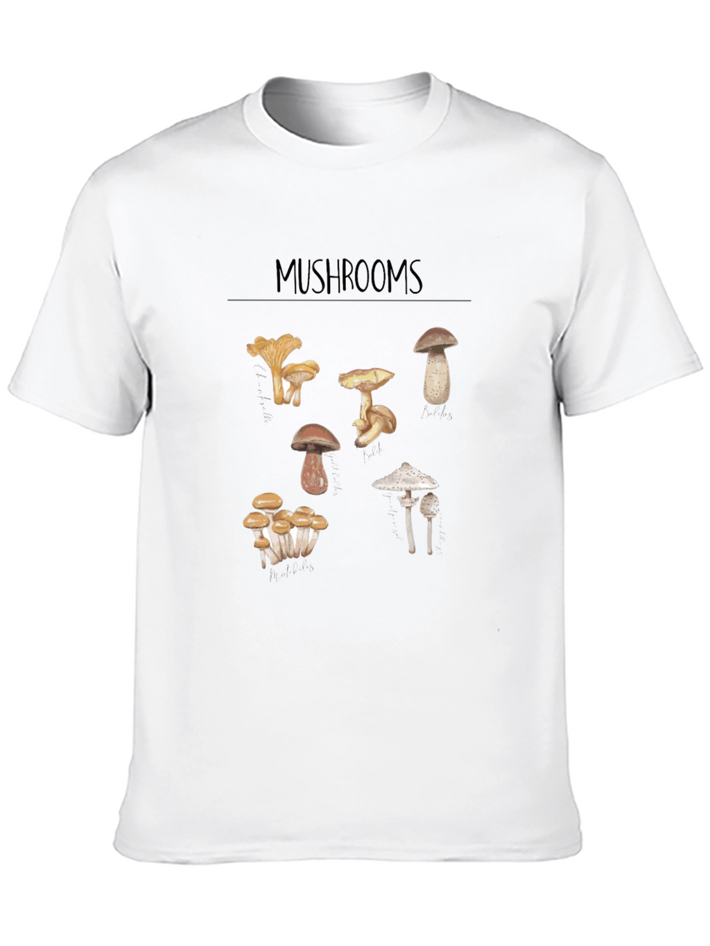 Mushroom T-Shirt - Nature Inspired Graphic Tee