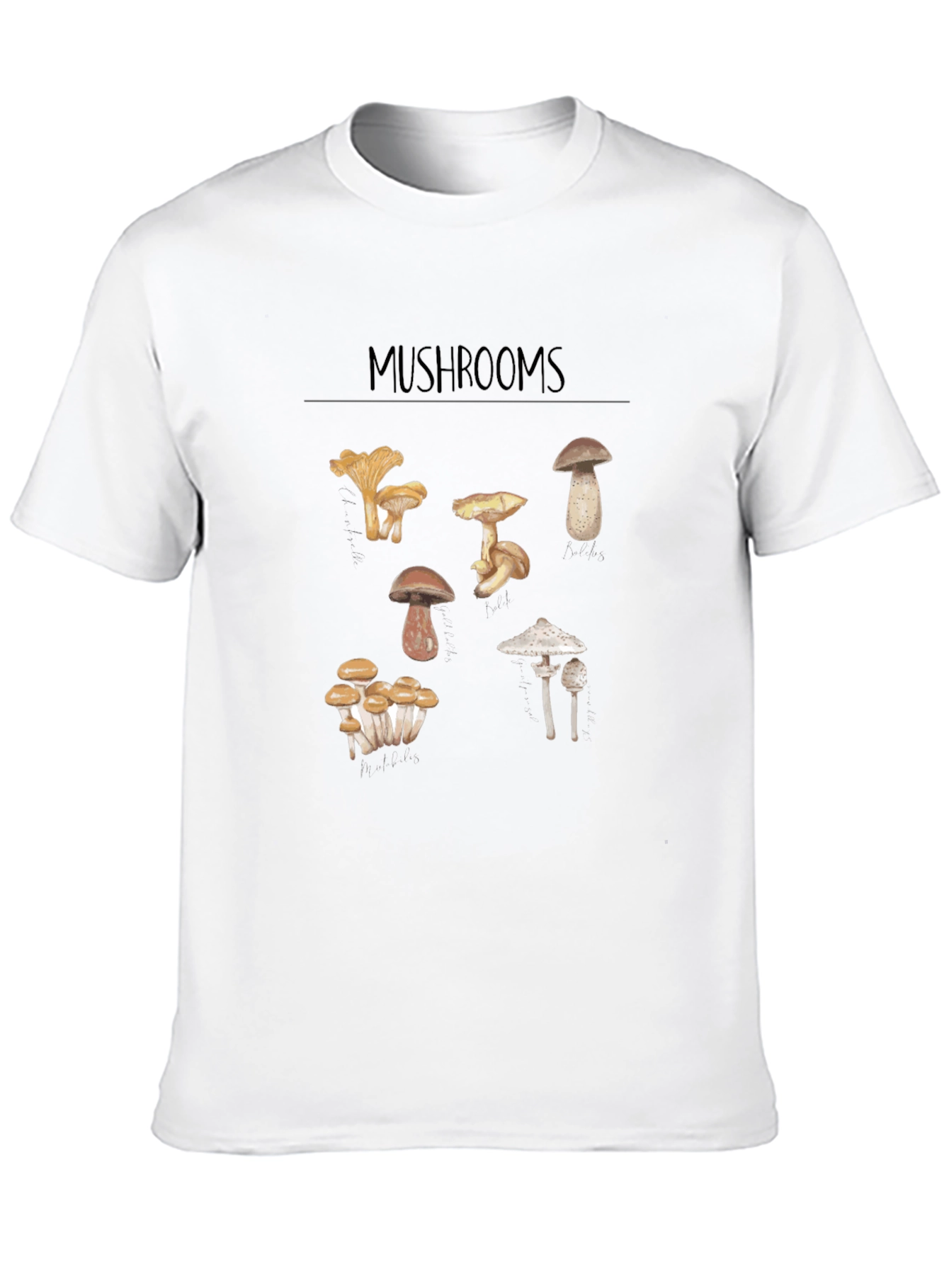 Mushroom T-Shirt - Nature Inspired Graphic Tee