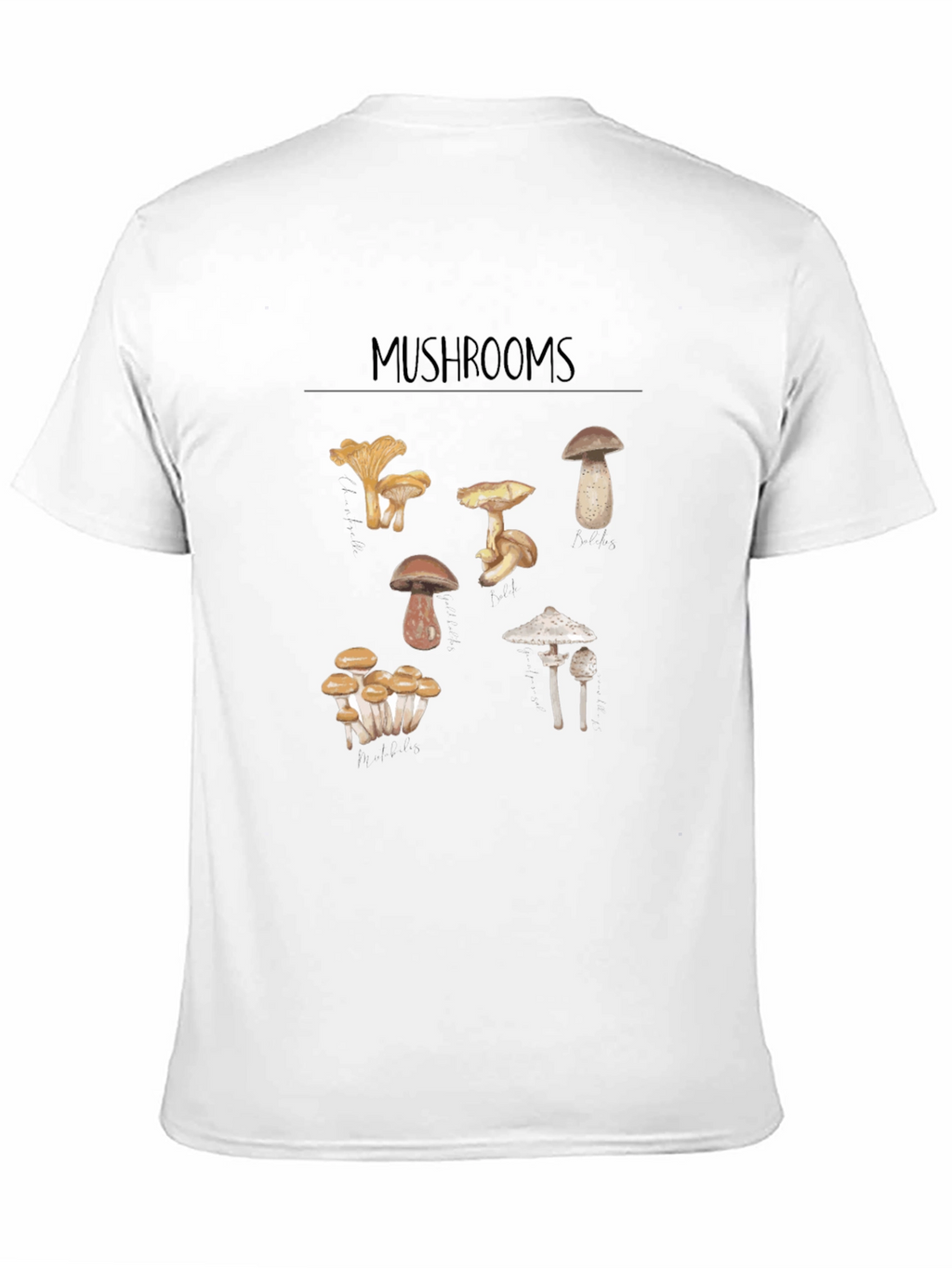 Mushroom T-Shirt - Nature Inspired Graphic Tee