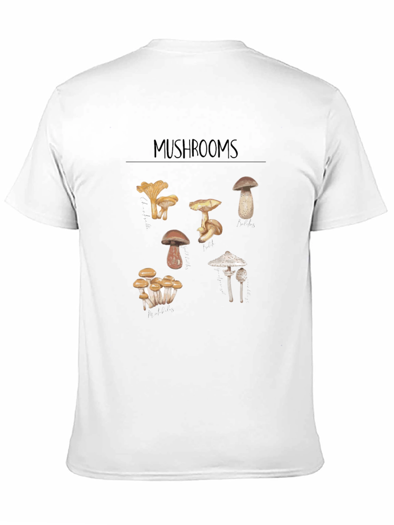 Mushroom T-Shirt - Nature Inspired Graphic Tee
