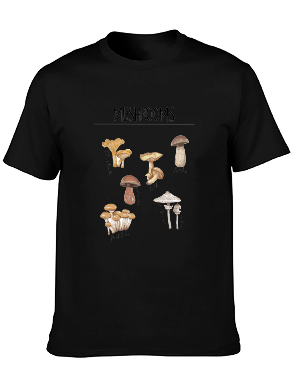 Mushroom T-Shirt - Nature Inspired Graphic Tee