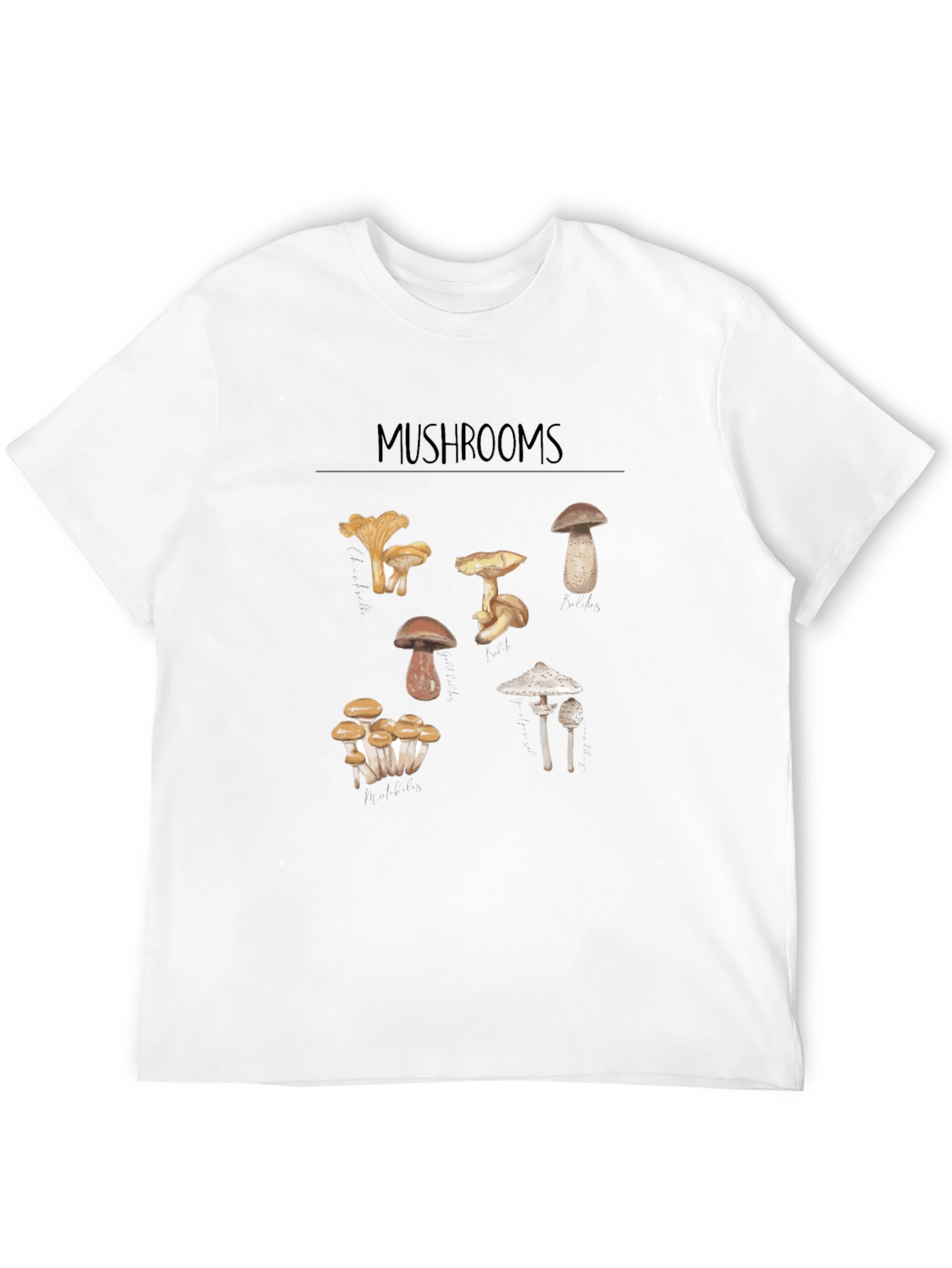 Mushroom T-Shirt - Nature Inspired Graphic Tee