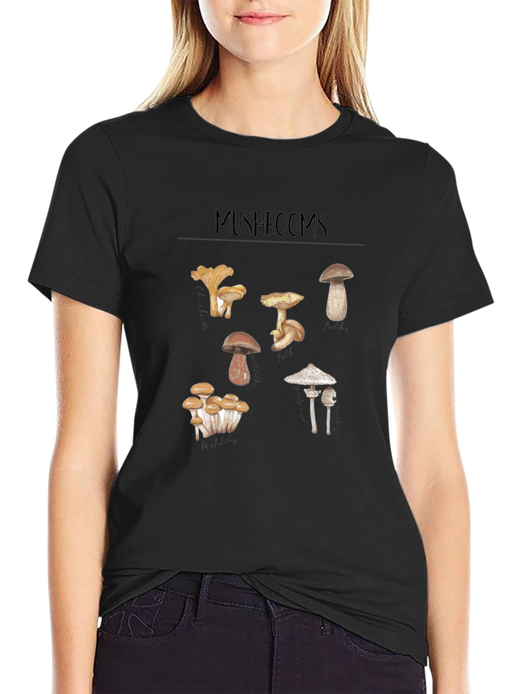 Mushroom T-Shirt - Nature Inspired Graphic Tee