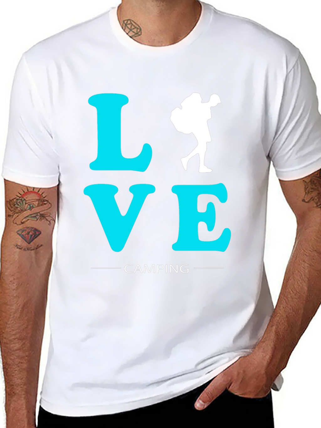 Love Camping Graphic T-Shirt