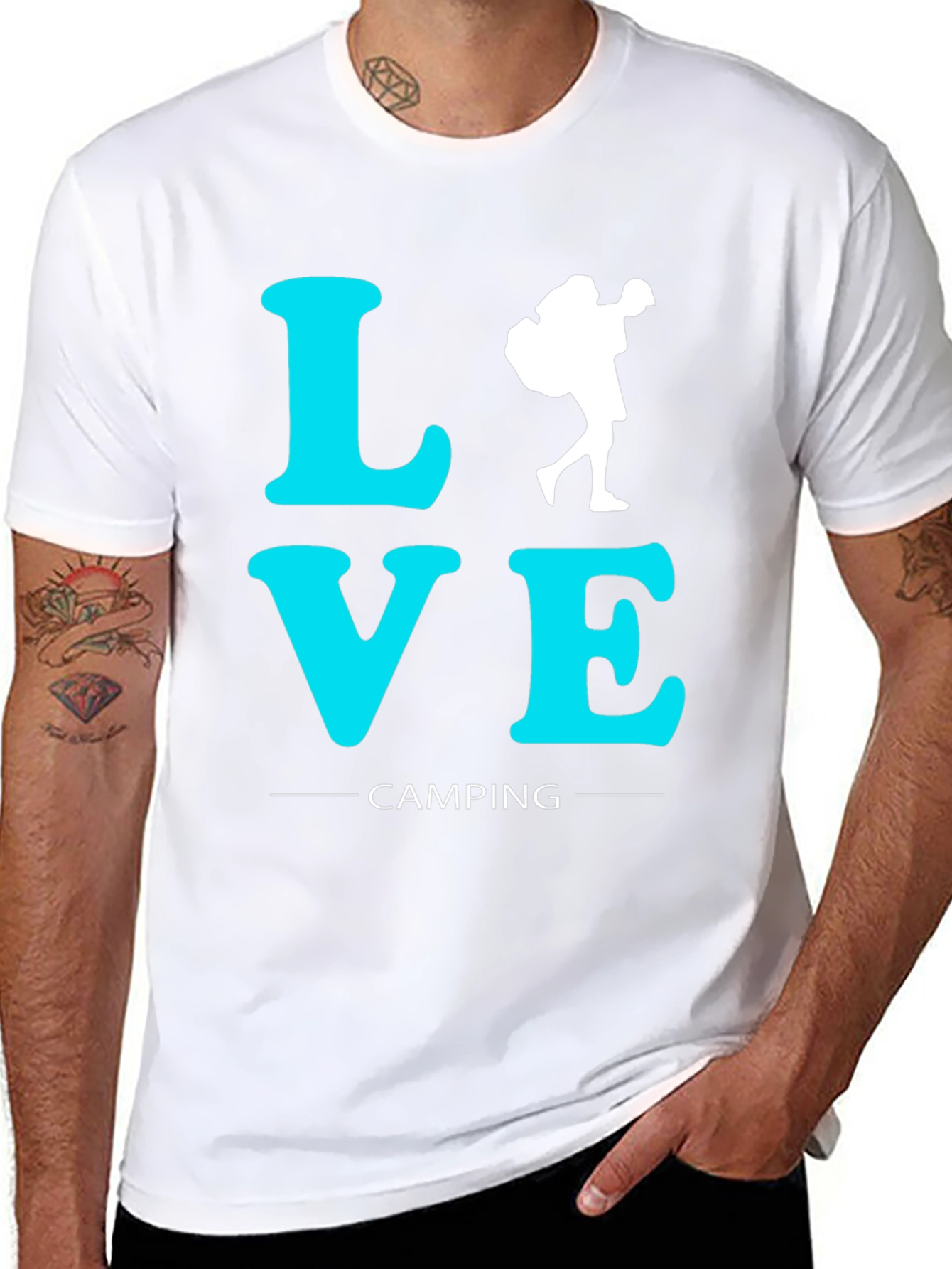 Love Camping Graphic T-Shirt