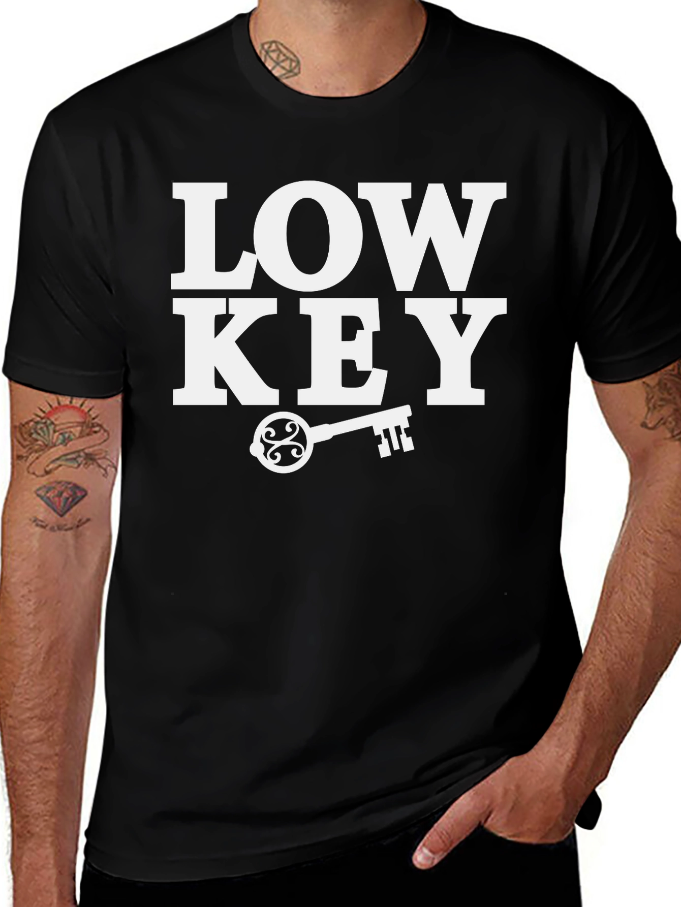 Low Key T-Shirt - Trendy Graphic Tee
