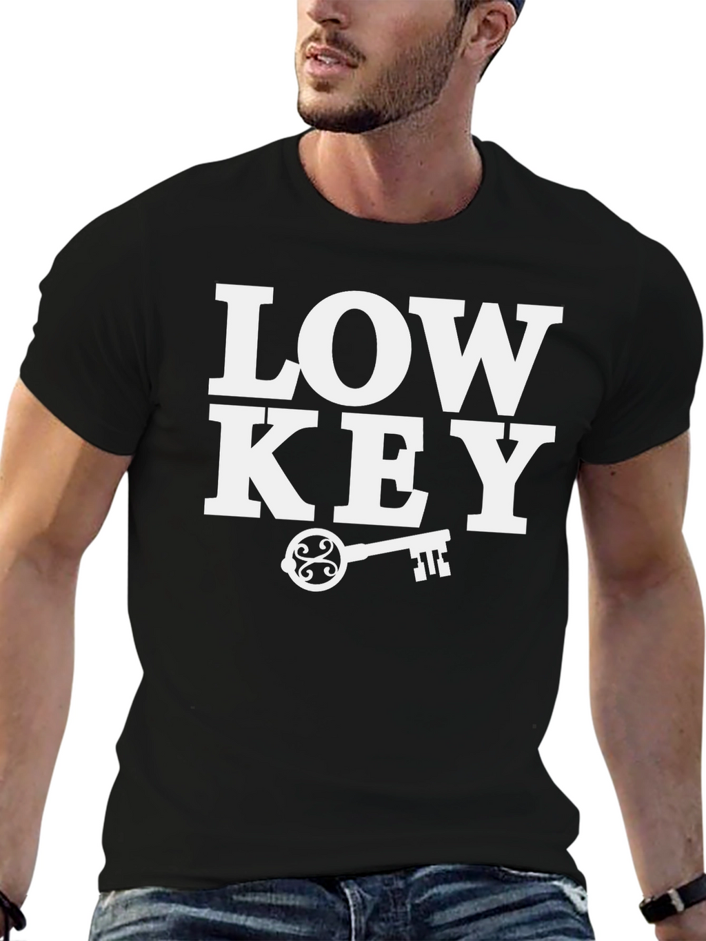 Low Key T-Shirt - Trendy Graphic Tee