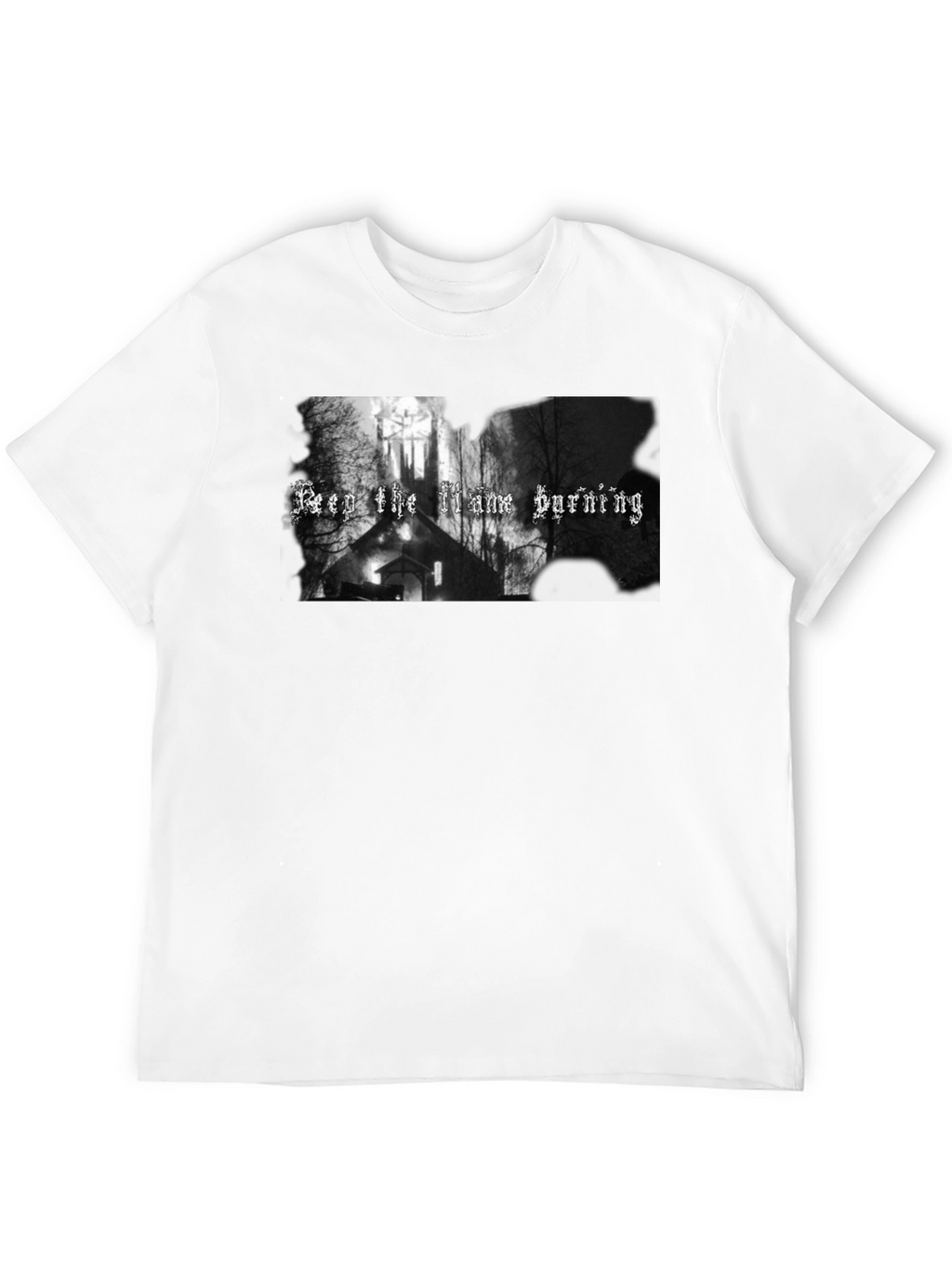 Keep the Flame Burning Gothic T-Shirt