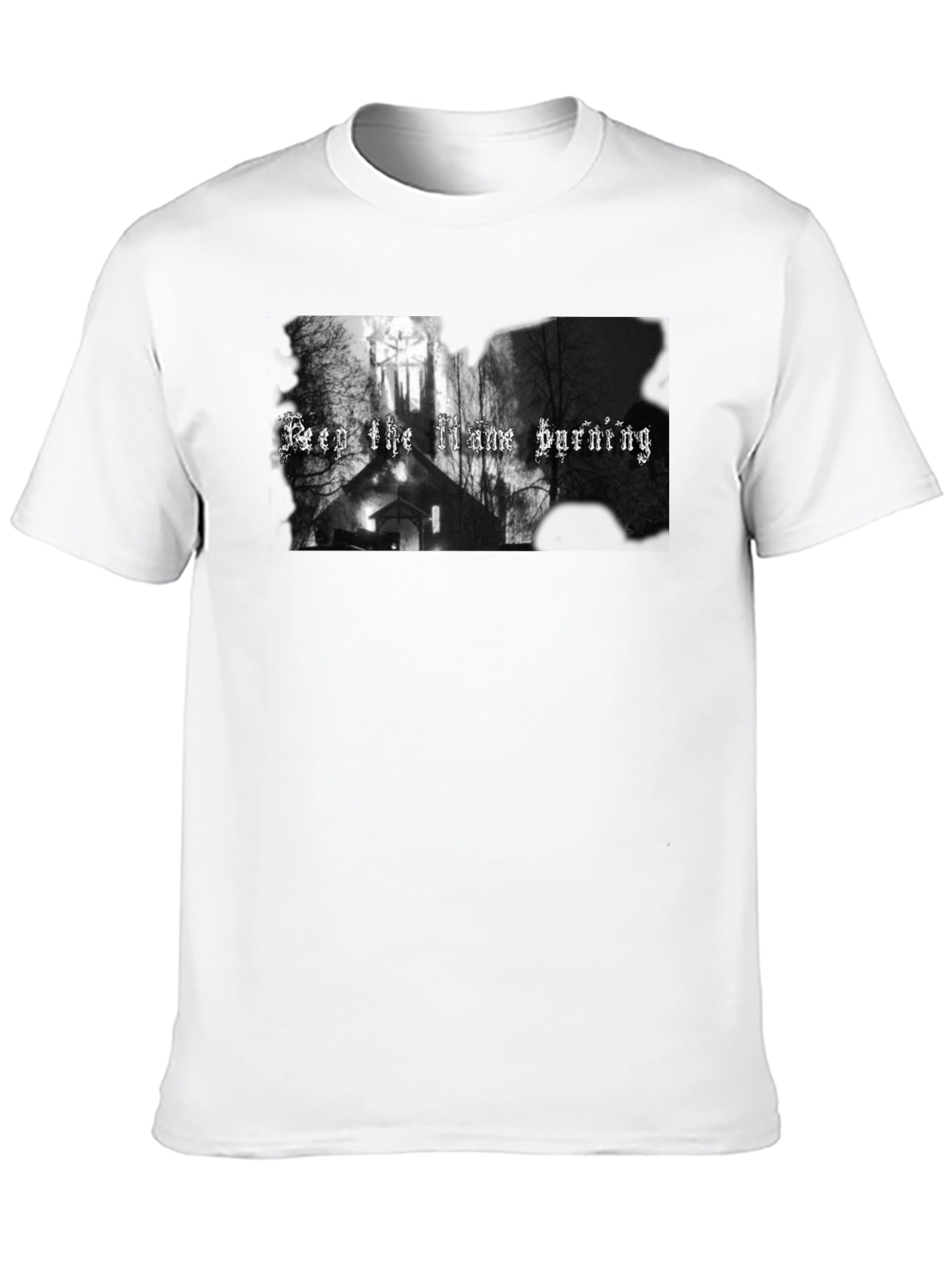Keep the Flame Burning Gothic T-Shirt