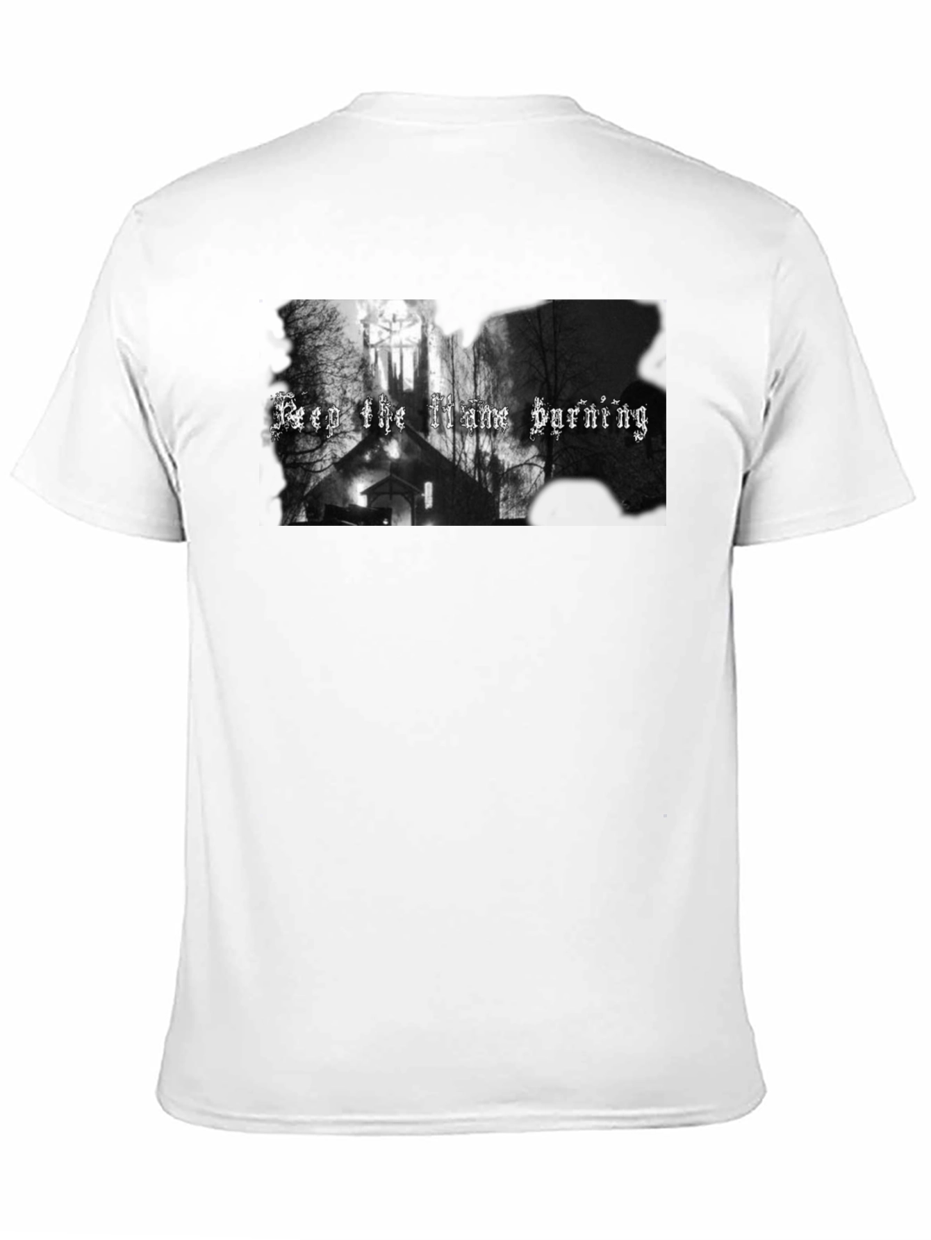 Keep the Flame Burning Gothic T-Shirt