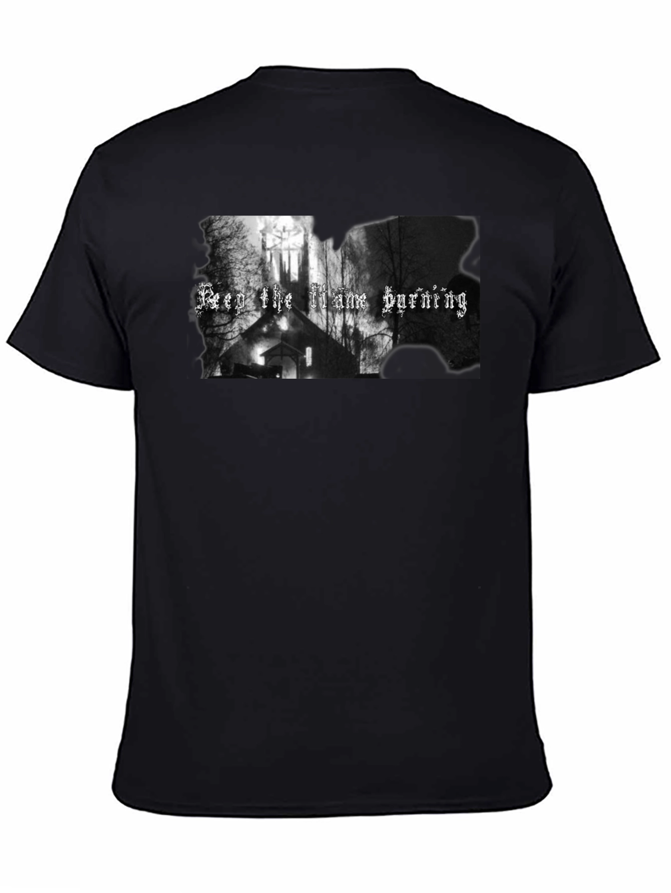 Keep the Flame Burning Gothic T-Shirt
