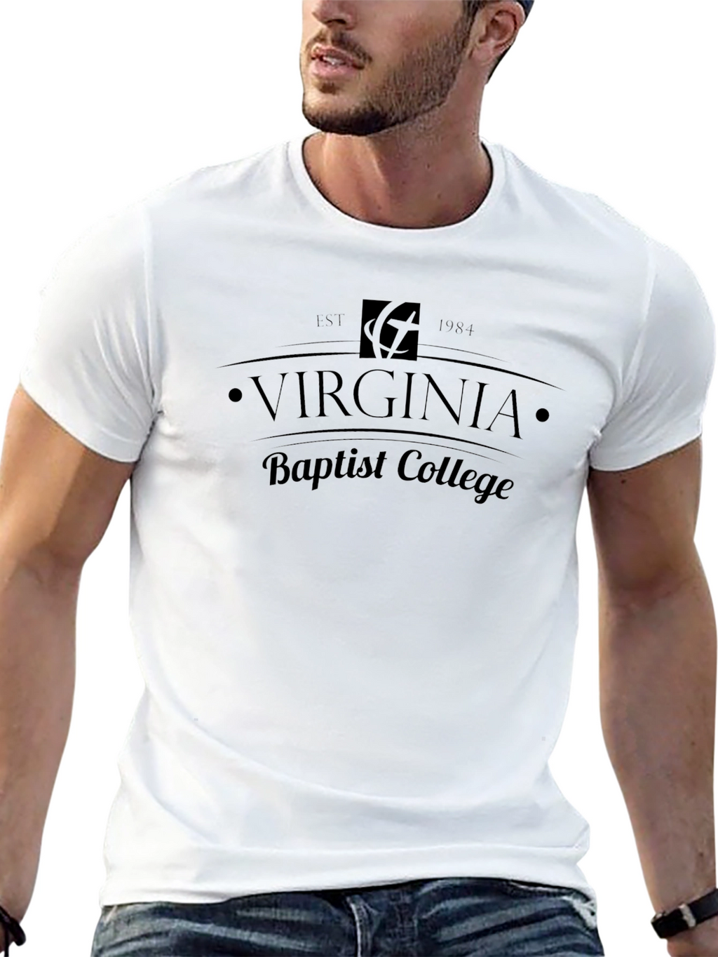 Virginia Baptist College Black T-Shirt