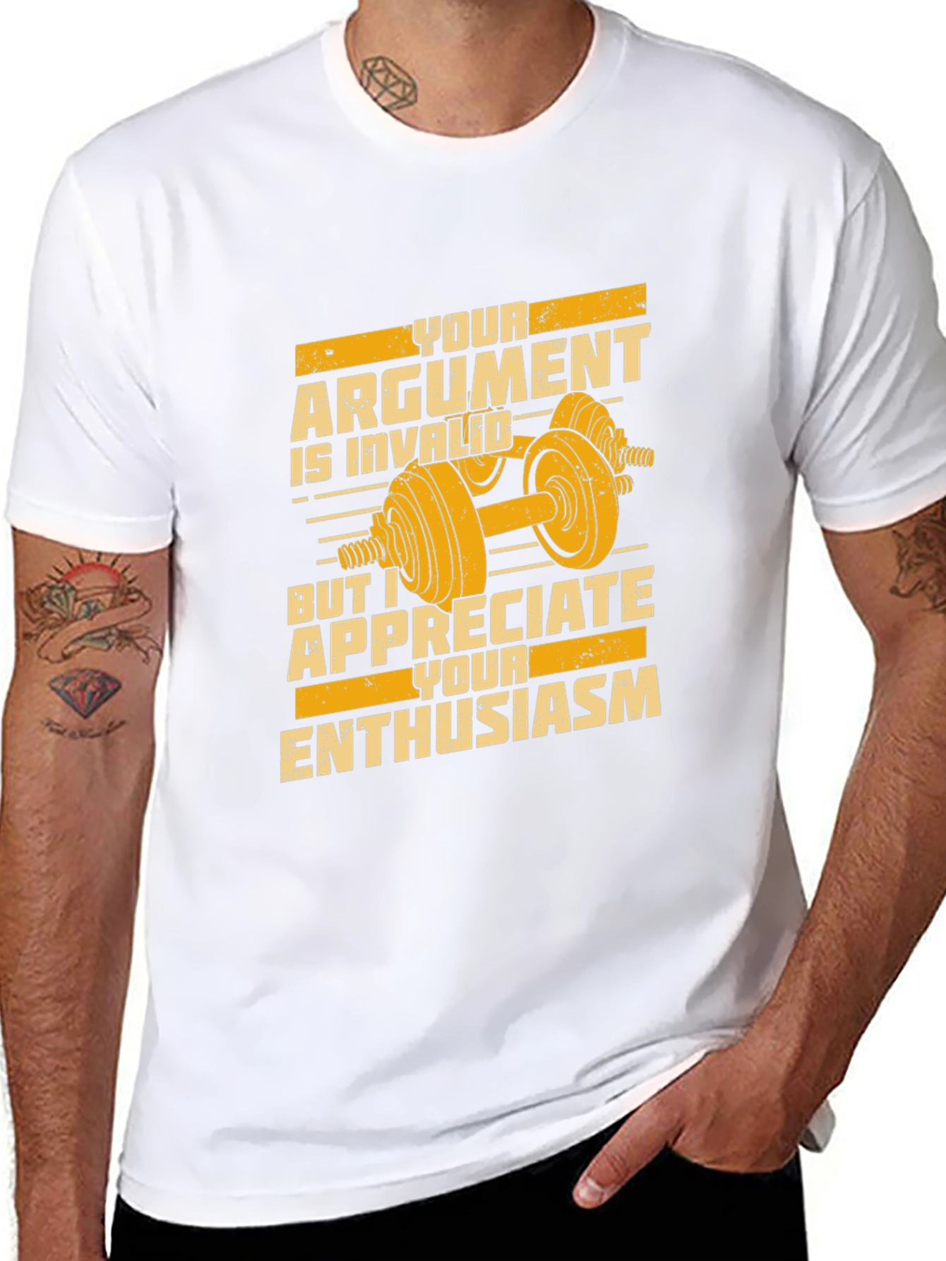 Argument Invalid Gym Humor T-Shirt