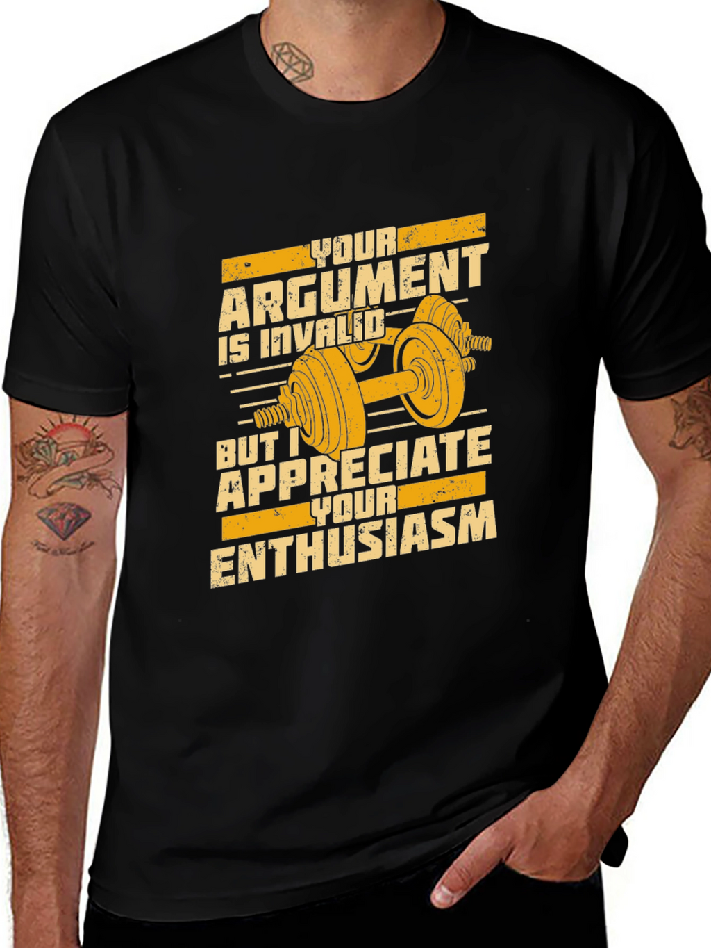 Argument Invalid Gym Humor T-Shirt