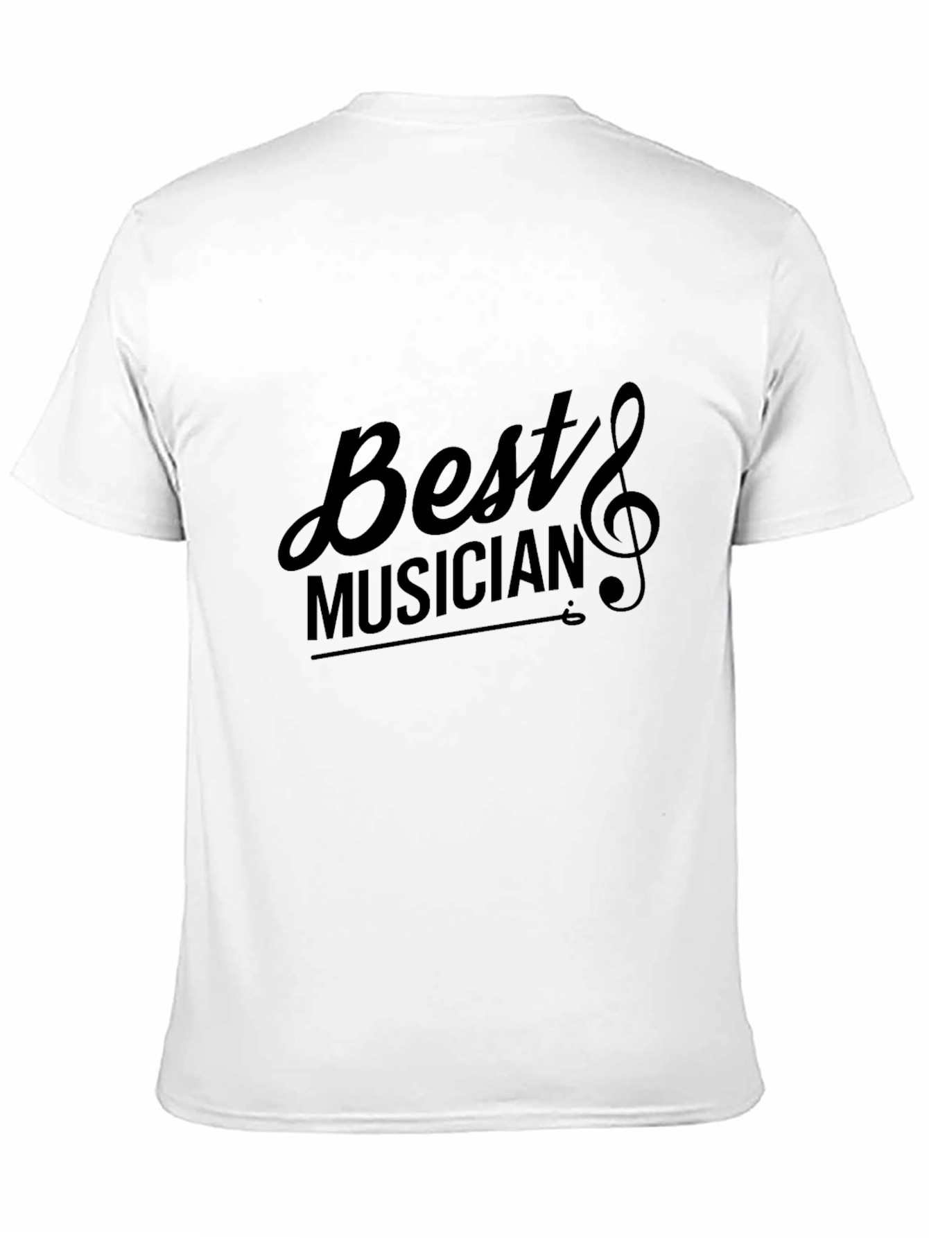 Best Musician Black Graphic T-Shirt