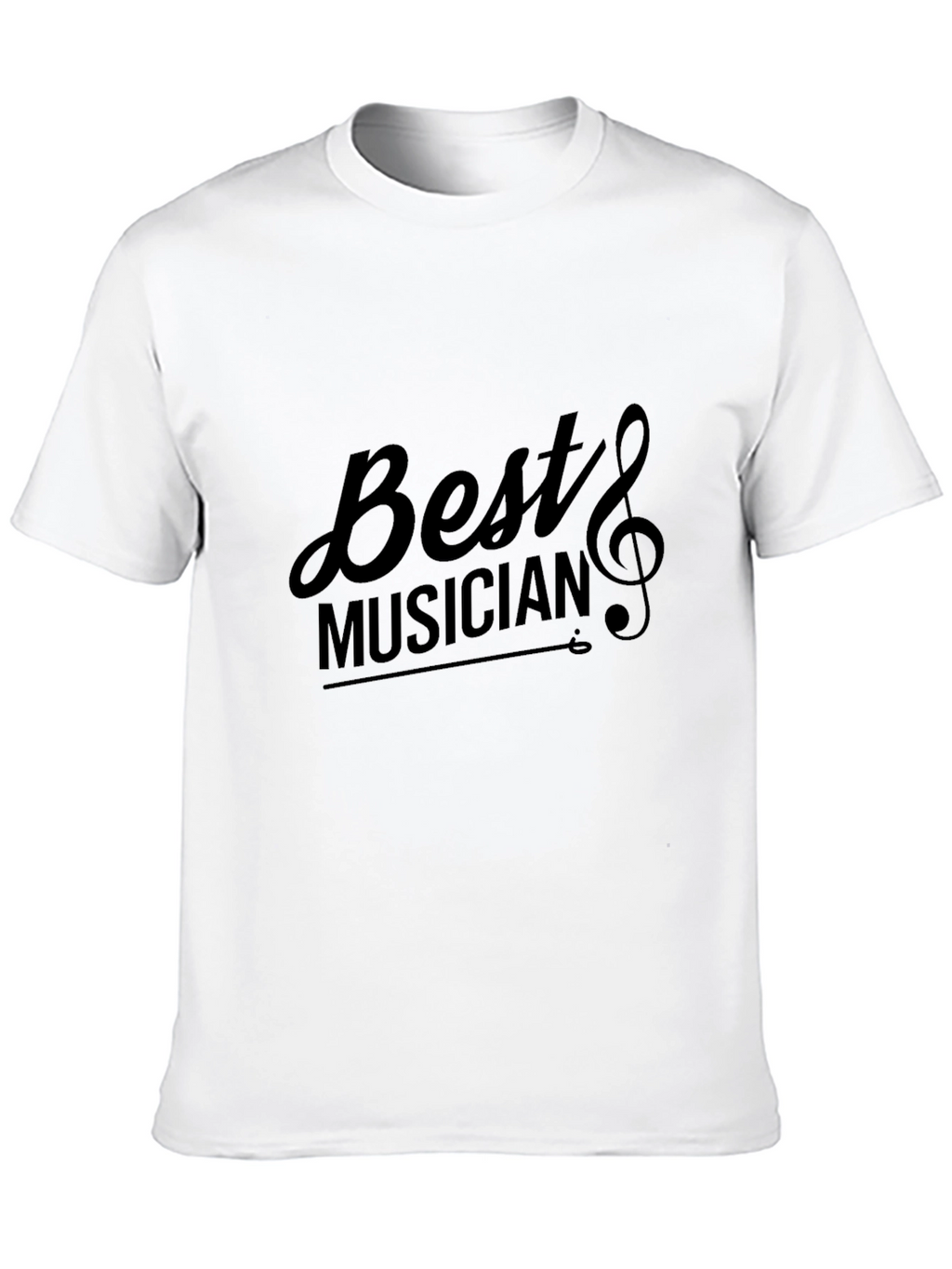 Best Musician Black Graphic T-Shirt