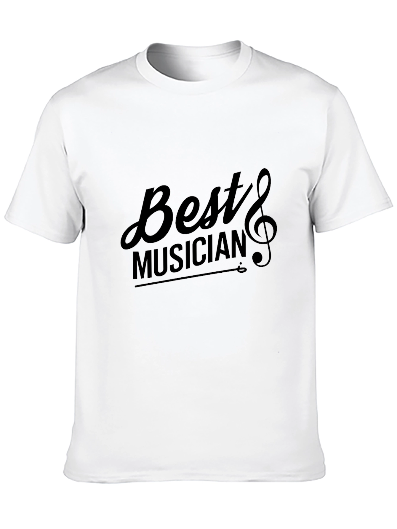 Best Musician Black Graphic T-Shirt