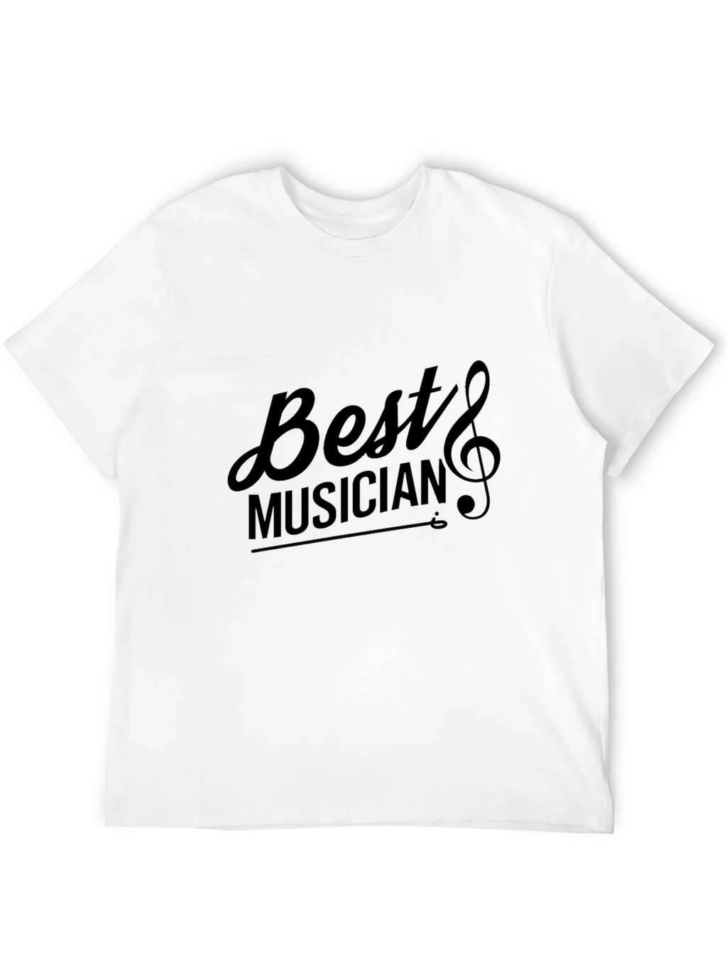 Best Musician Black Graphic T-Shirt