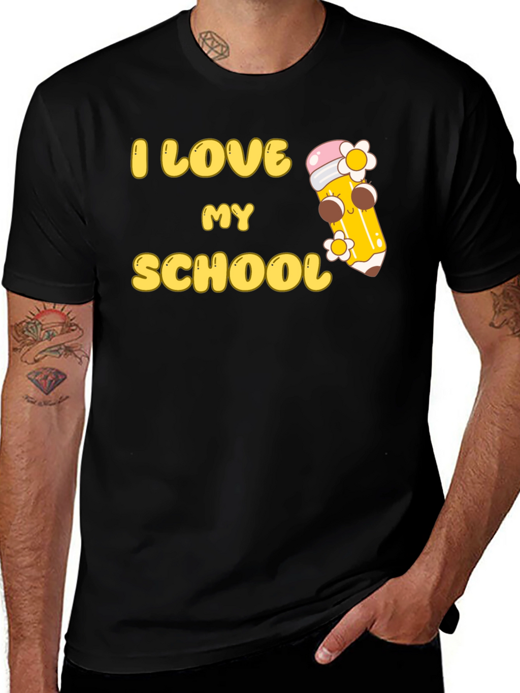 I Love My School T-Shirt