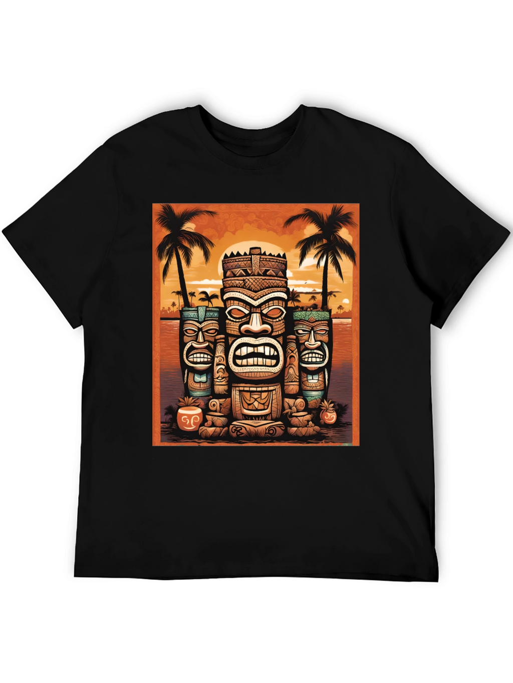 Island Vibe Tiki T-Shirt