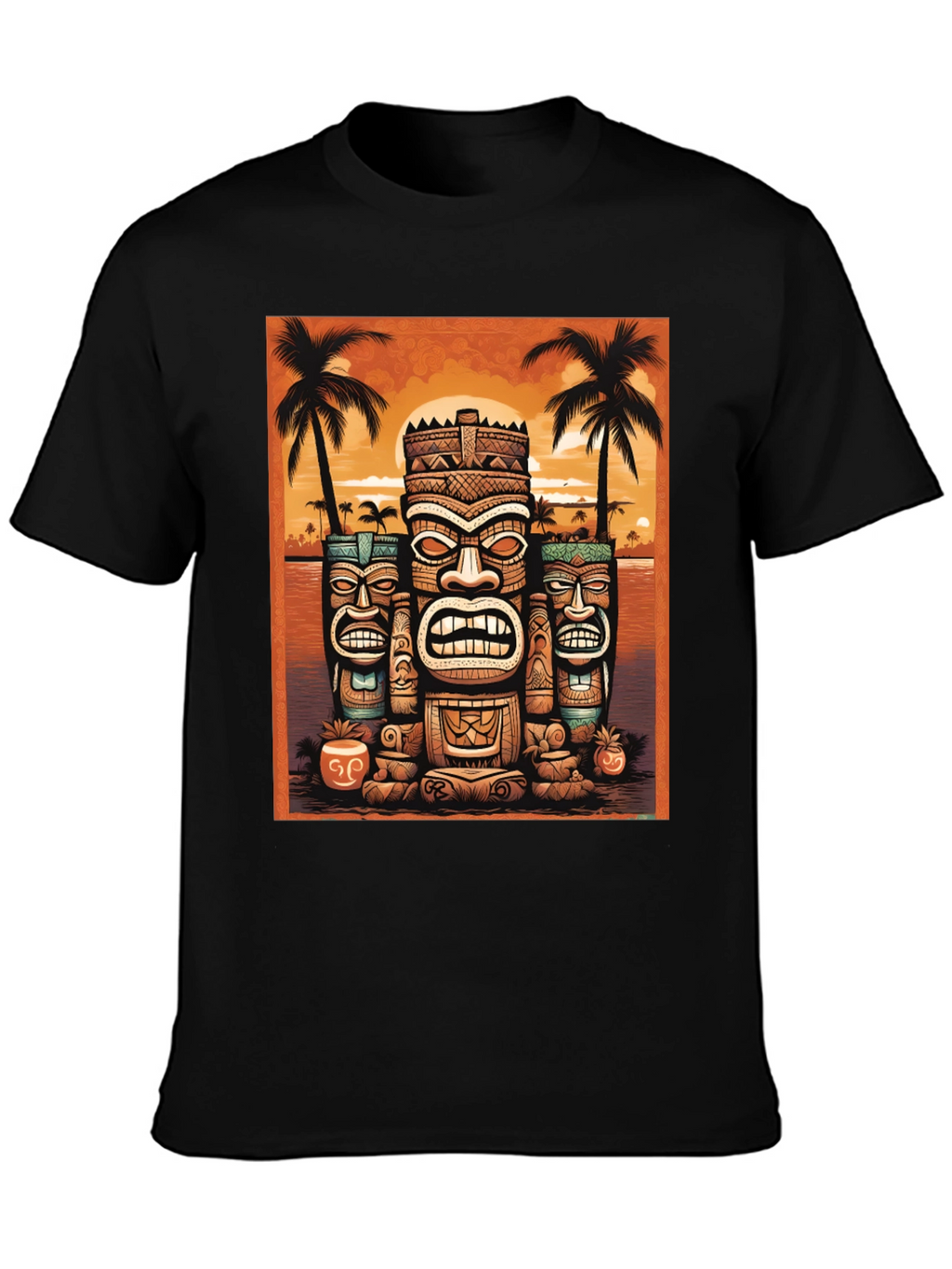 Island Vibe Tiki T-Shirt