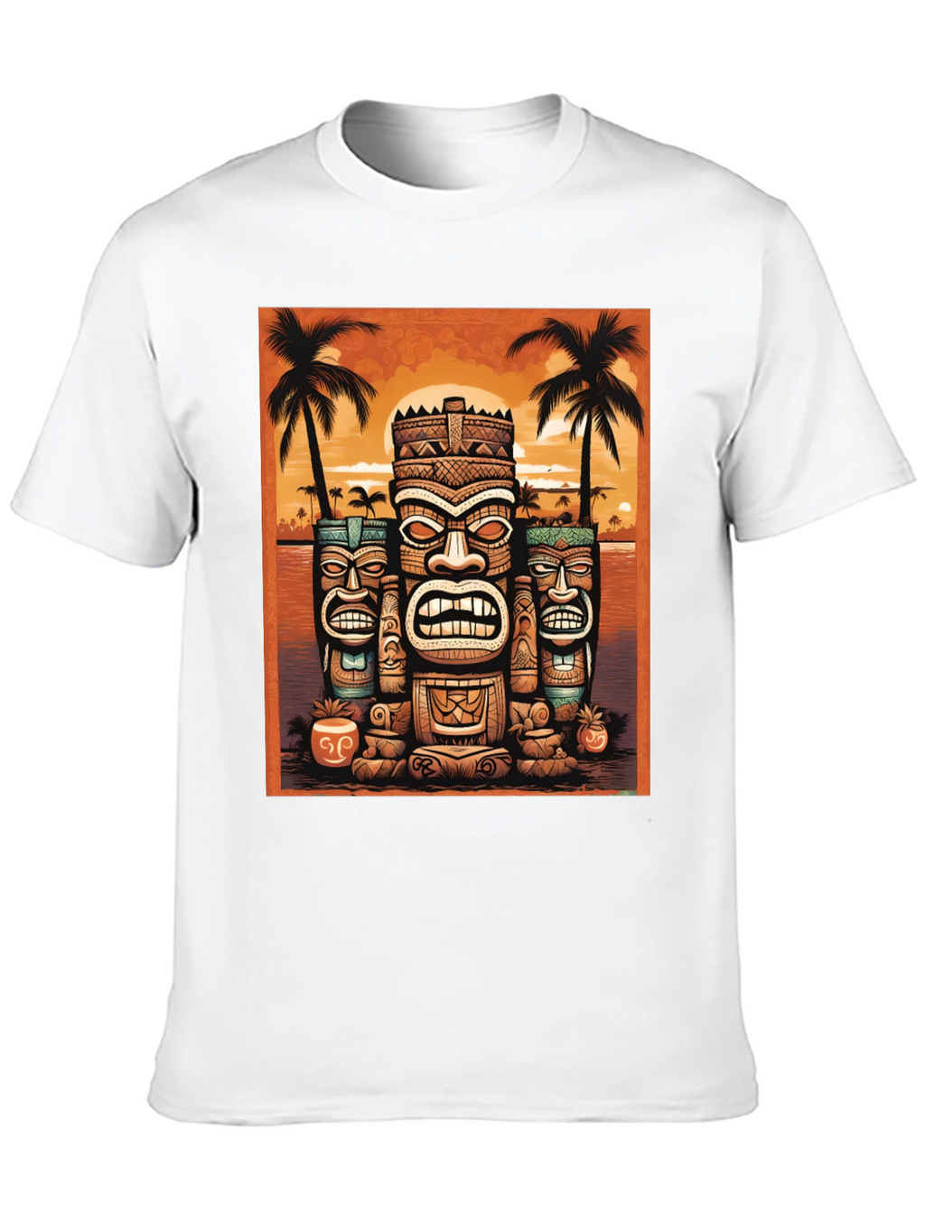Island Vibe Tiki T-Shirt