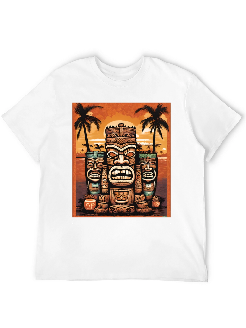 Island Vibe Tiki T-Shirt