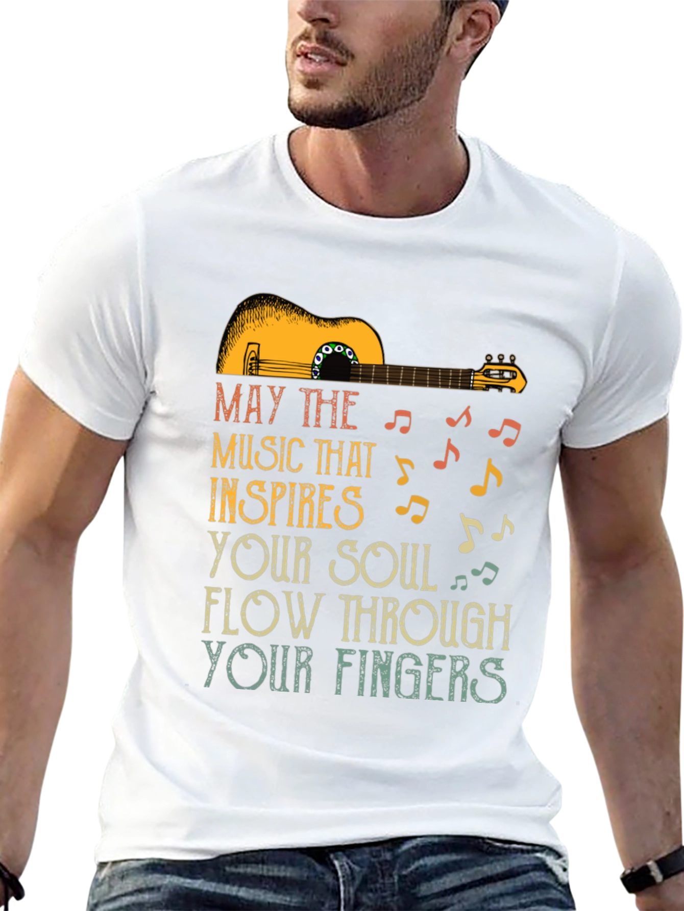 Music Inspiration Graphic Tee - Soulful Design