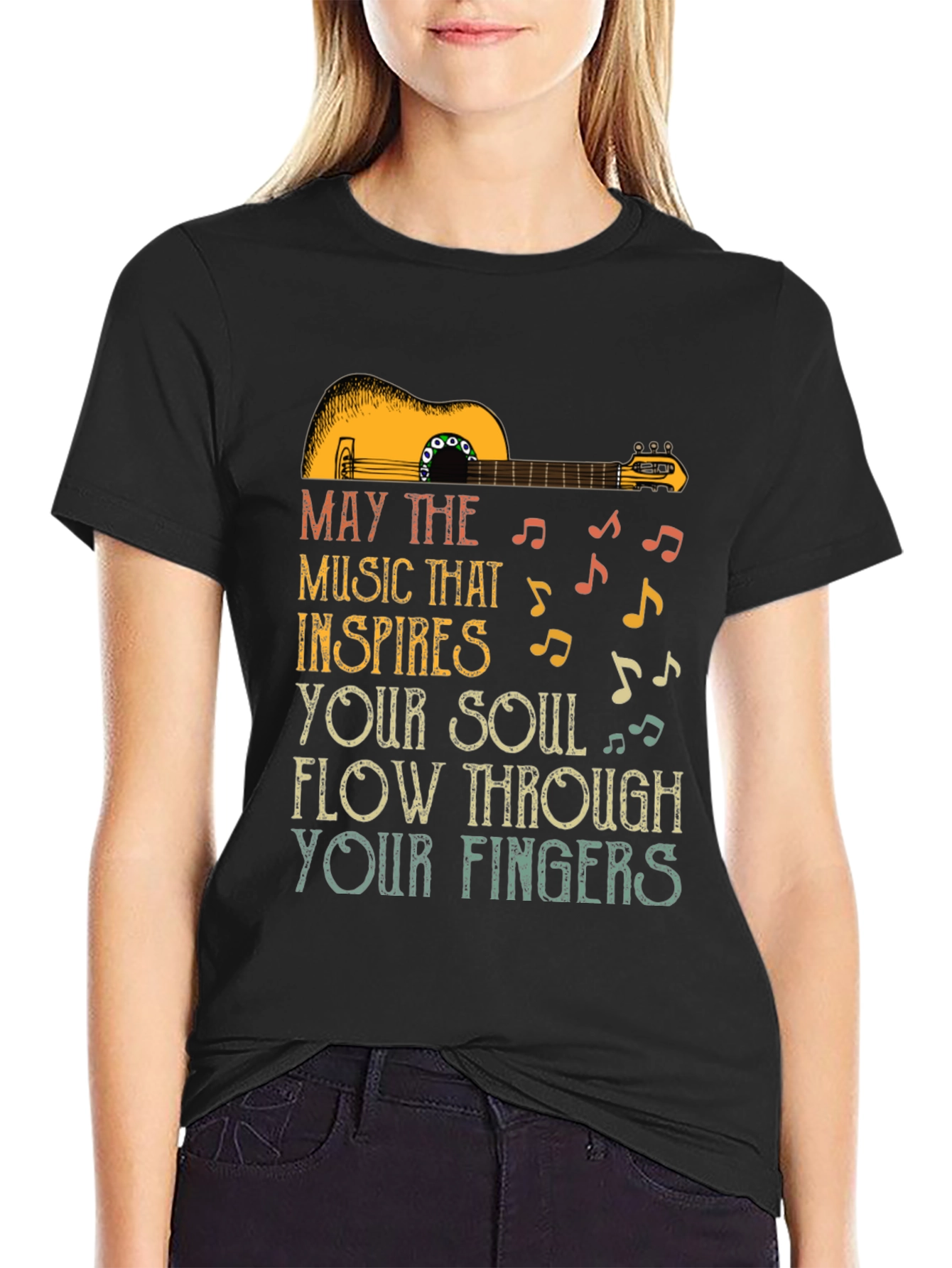 Music Inspiration Graphic Tee - Soulful Design
