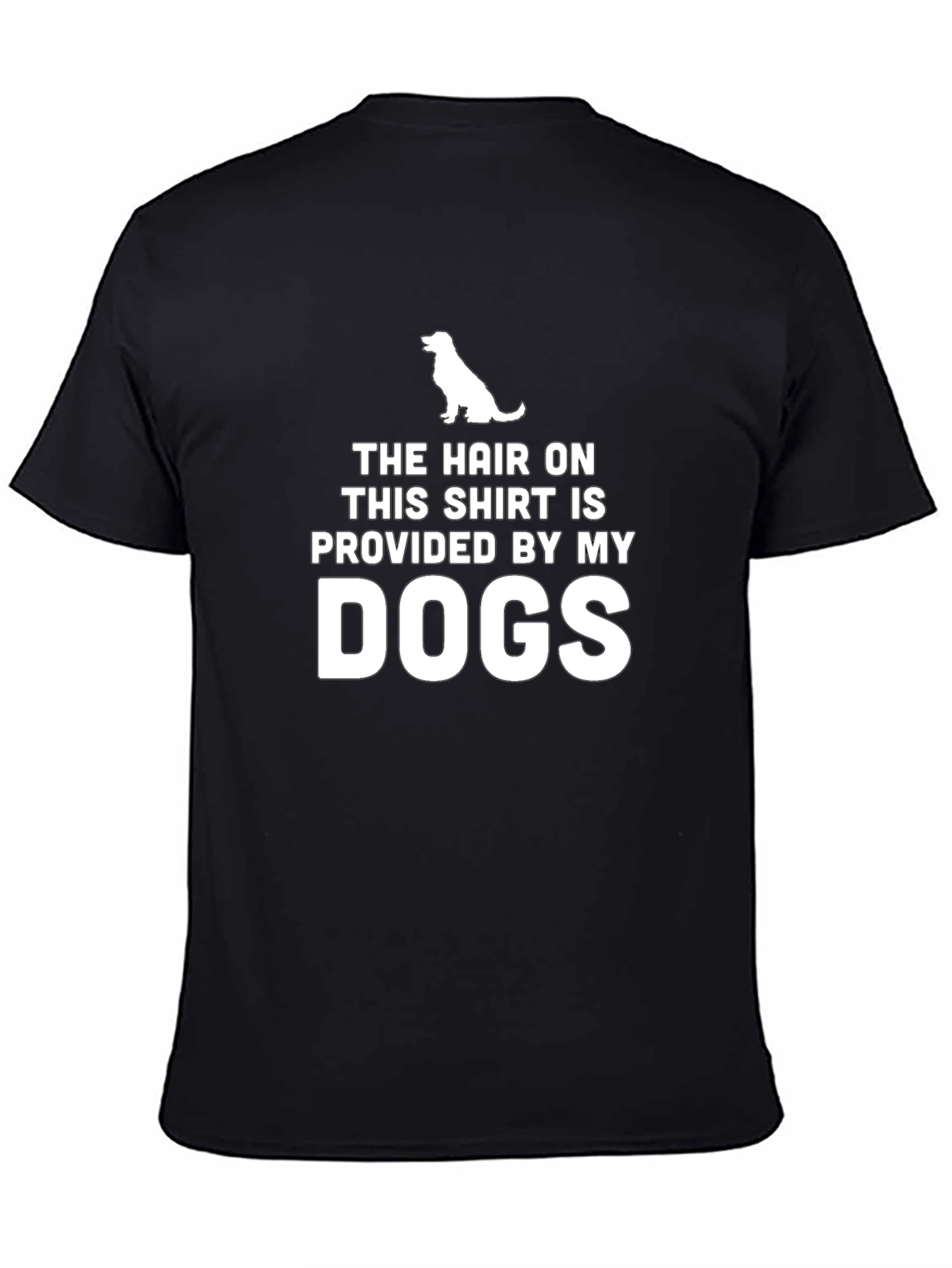 Dog Hair T-Shirt - Novelty Pet Owner Tee