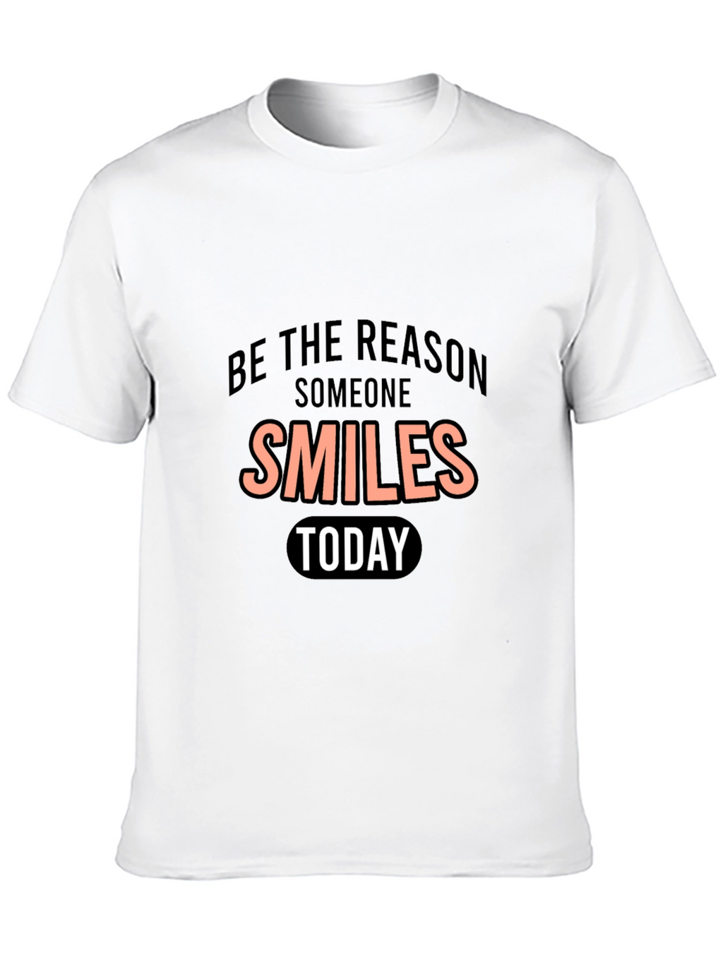 Smiles Today Graphic Tee - Positive Vibes