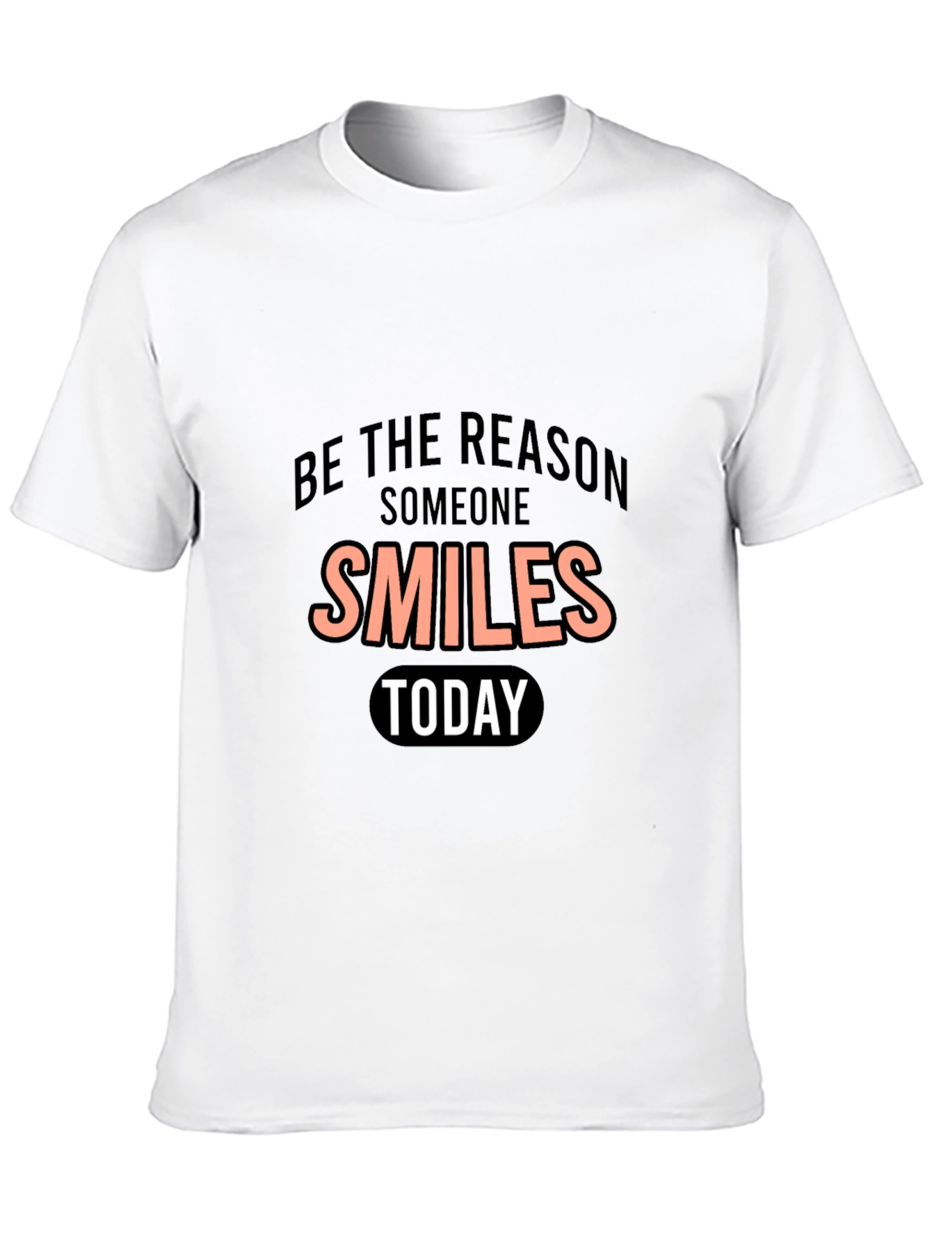 Smiles Today Graphic Tee - Positive Vibes