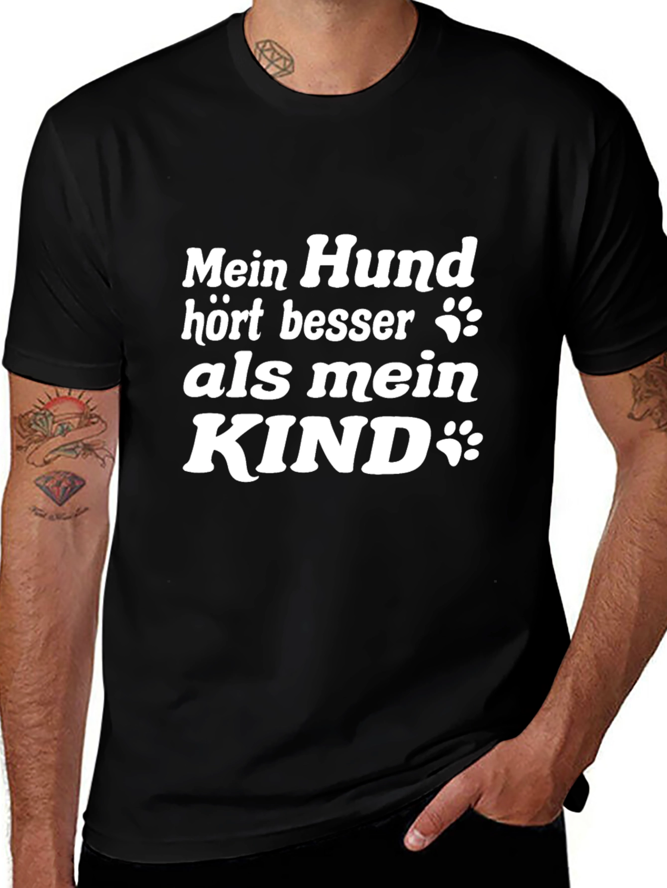 Dog Lover T-Shirt - My Dog Listens Better