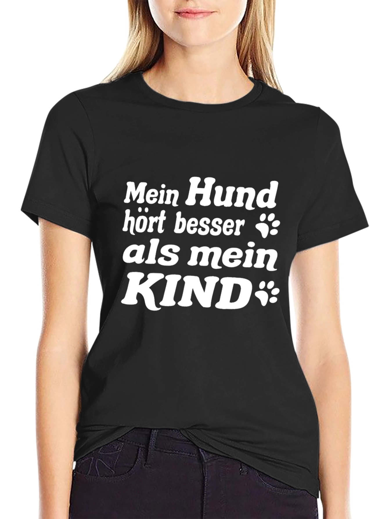 Dog Lover T-Shirt - My Dog Listens Better