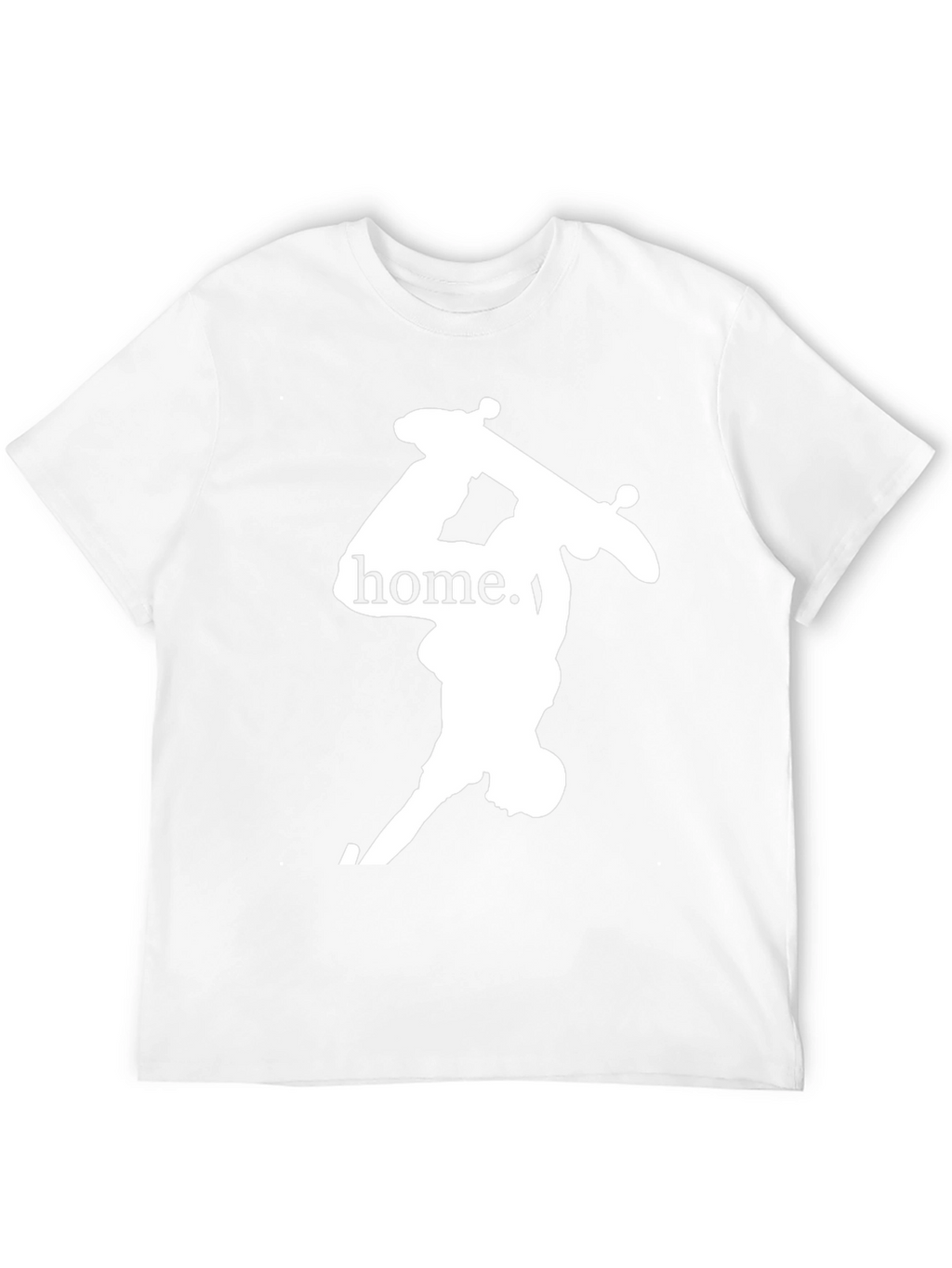 Home Skateboard Tee - Cool Graphic Print
