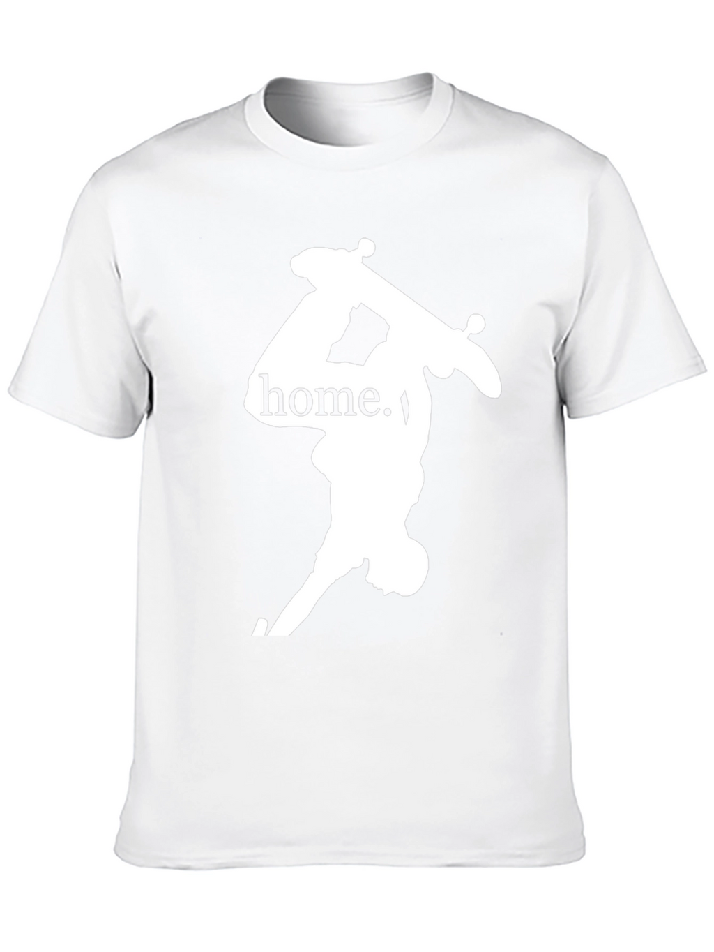 Home Skateboard Tee - Cool Graphic Print