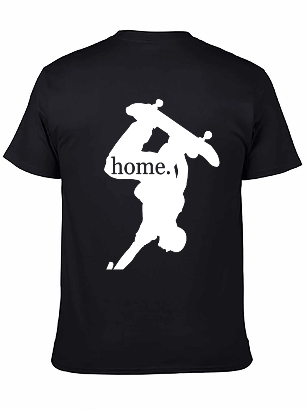 Home Skateboard Tee - Cool Graphic Print