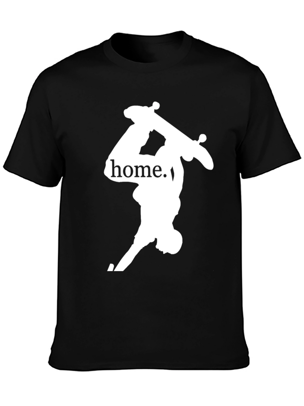 Home Skateboard Tee - Cool Graphic Print