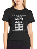 Gangsta Wrappa Graphic Tee - Holiday Gift Shirt