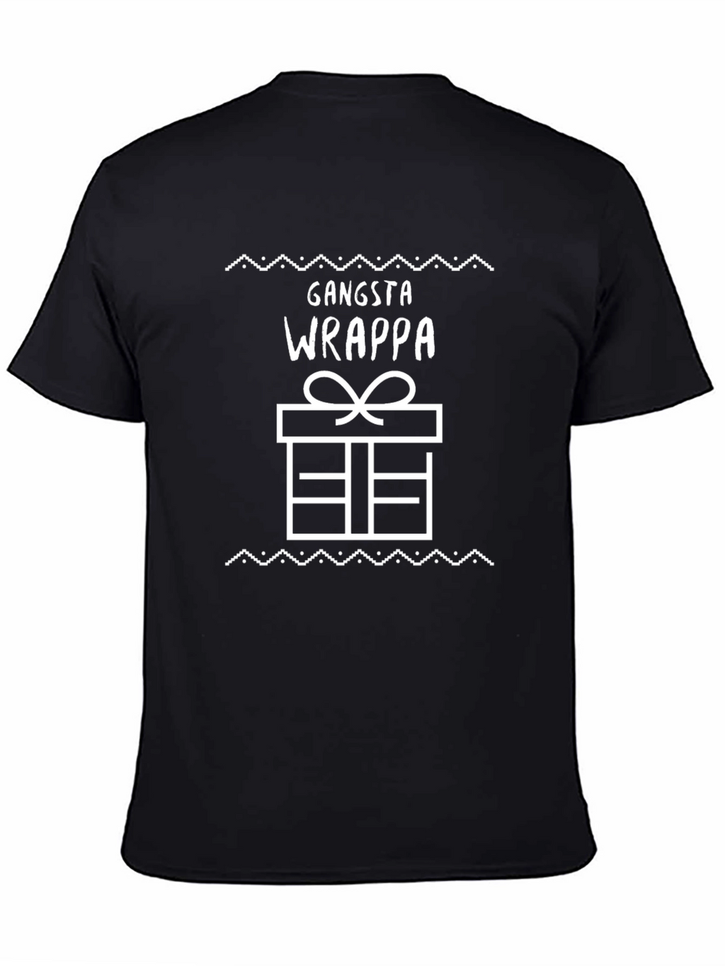 Gangsta Wrappa Graphic Tee - Holiday Gift Shirt