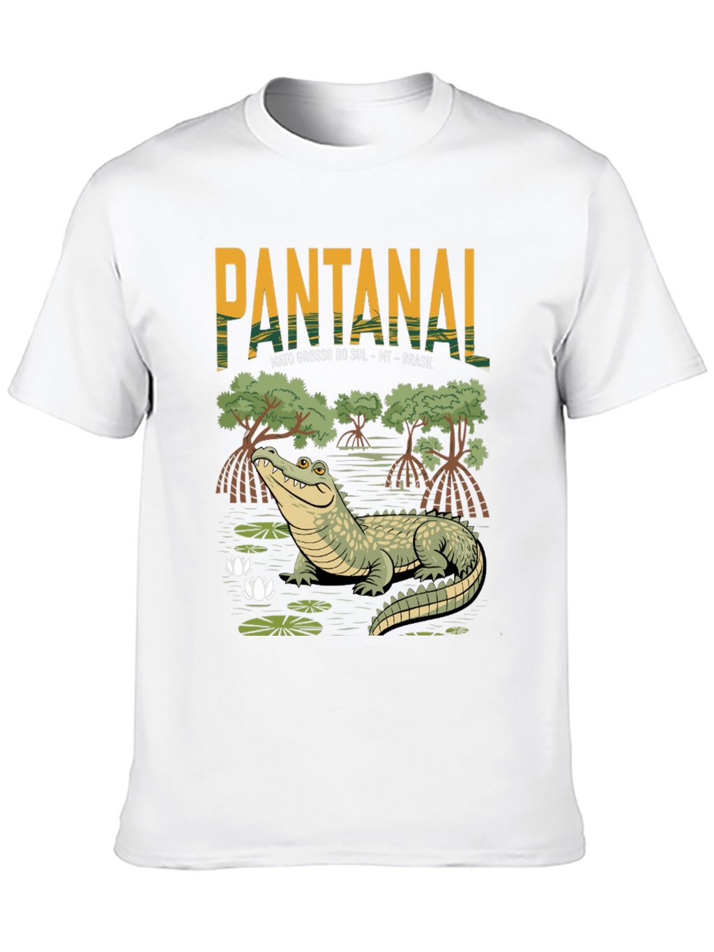 Pantanal Alligator Graphic T-Shirt