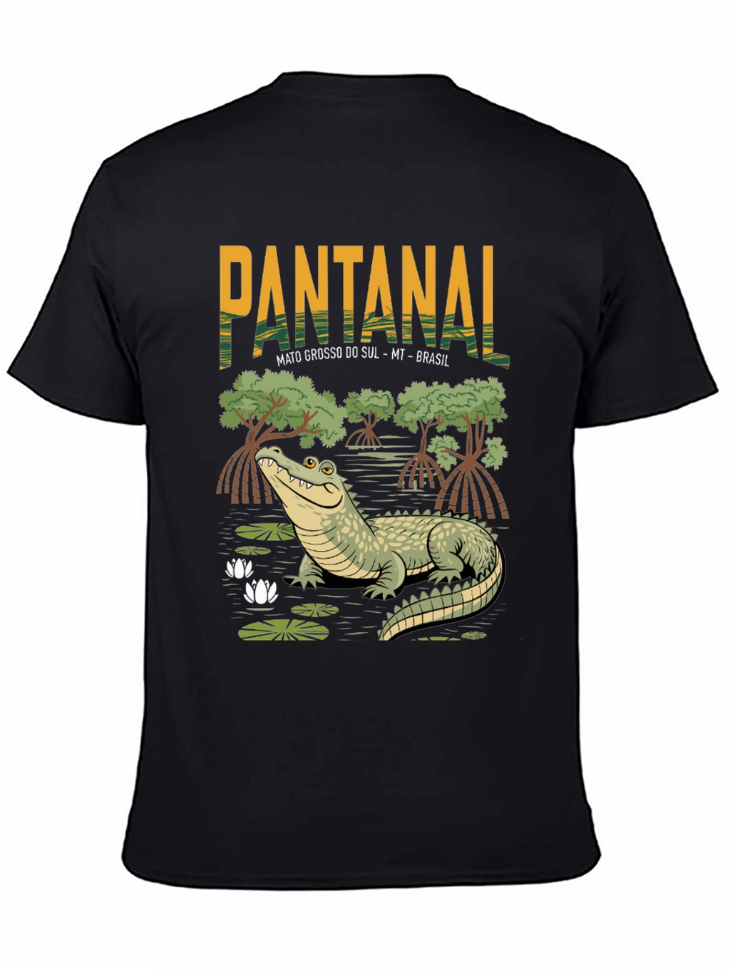 Pantanal Alligator Graphic T-Shirt