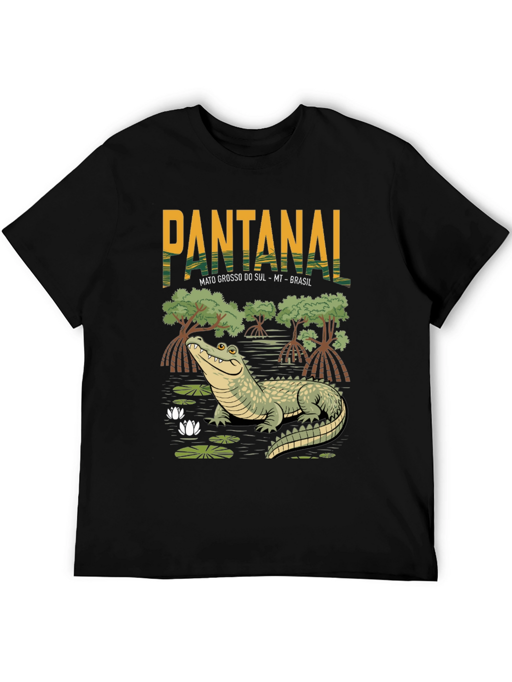 Pantanal Alligator Graphic T-Shirt